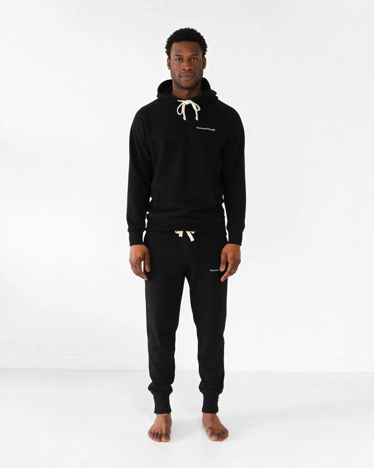 French Terry Hoodie Black - Unisex sold by Province of Canada product image thumbnail 4