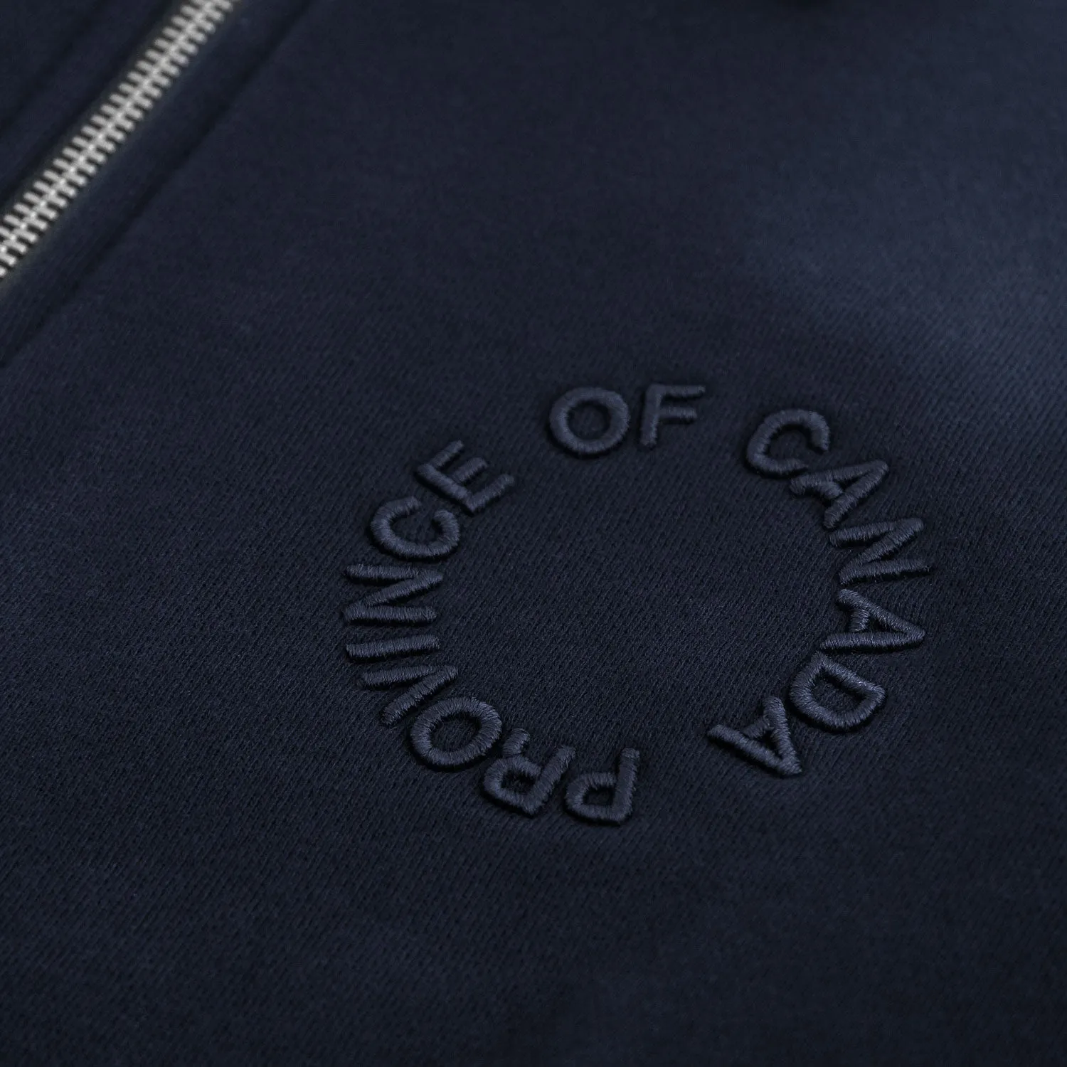 Half Zip Fleece Sweatshirt Navy - Unisex sold by Province of Canada product image thumbnail 5
