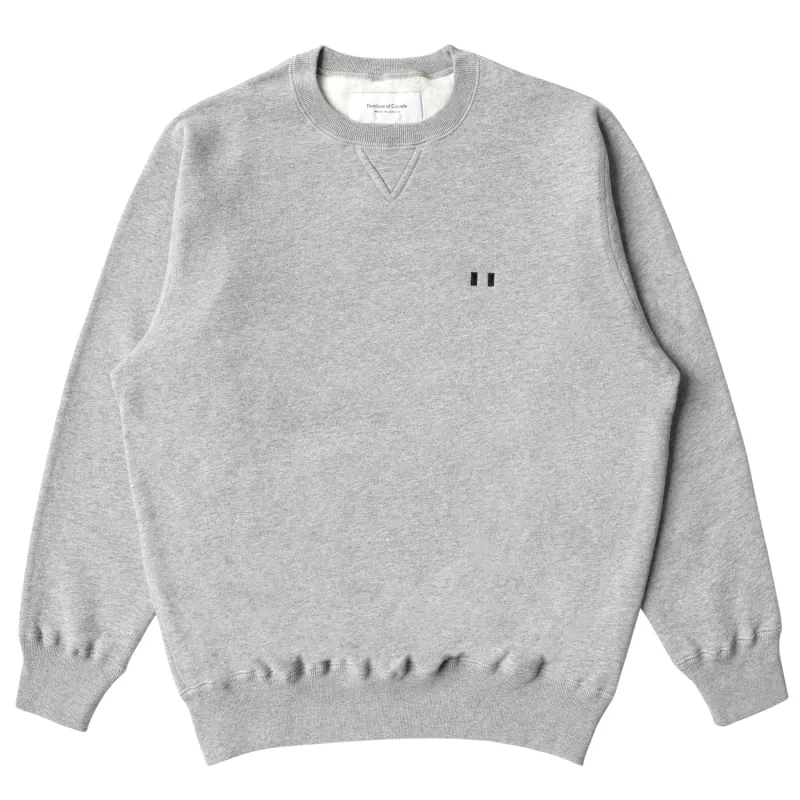 Lounge Fleece Sweatshirt Heather Grey - Unisex made by Province of Canada