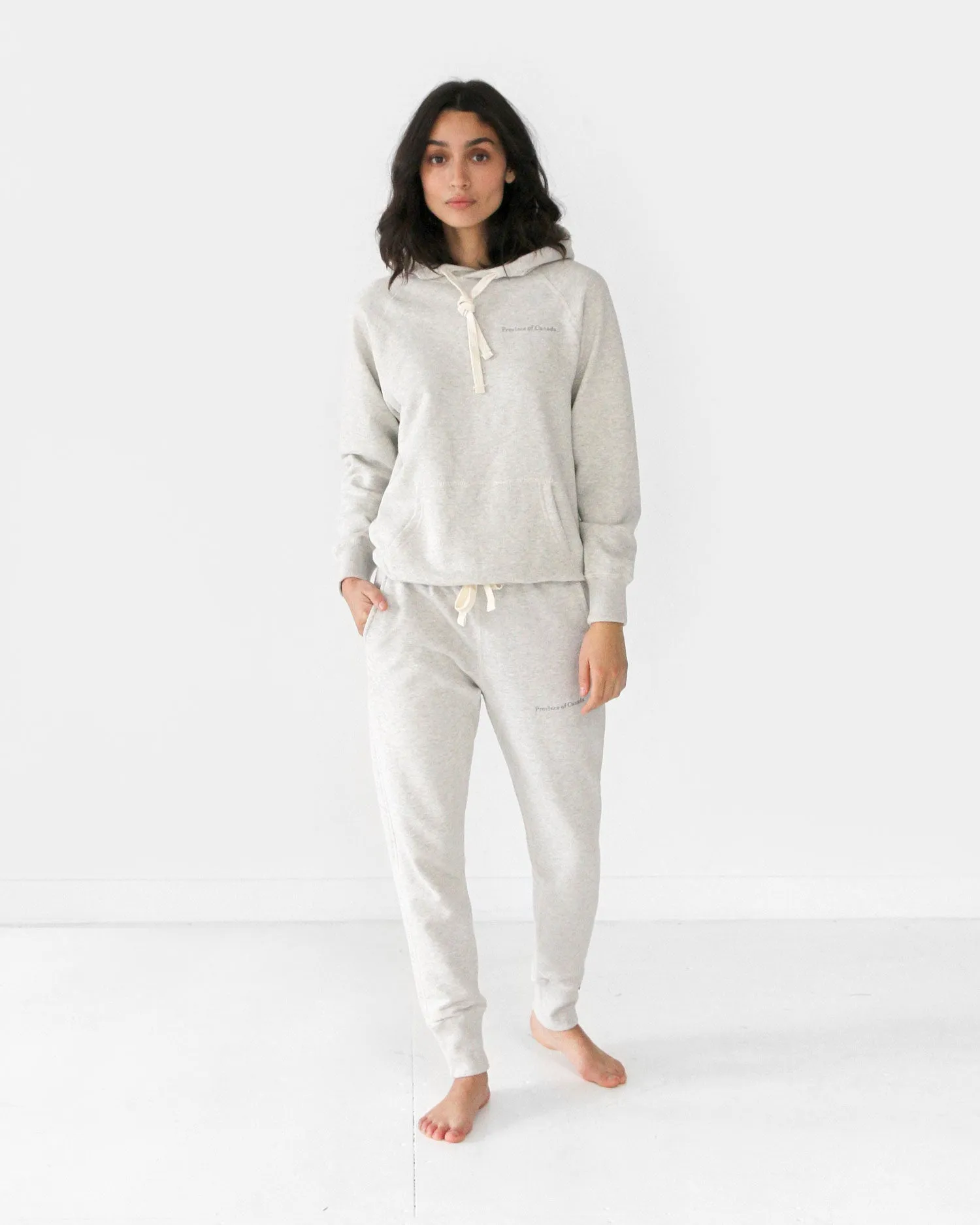 Skinny French Terry Sweatpant Eggshell - Unisex sold by Province of Canada product image thumbnail 2