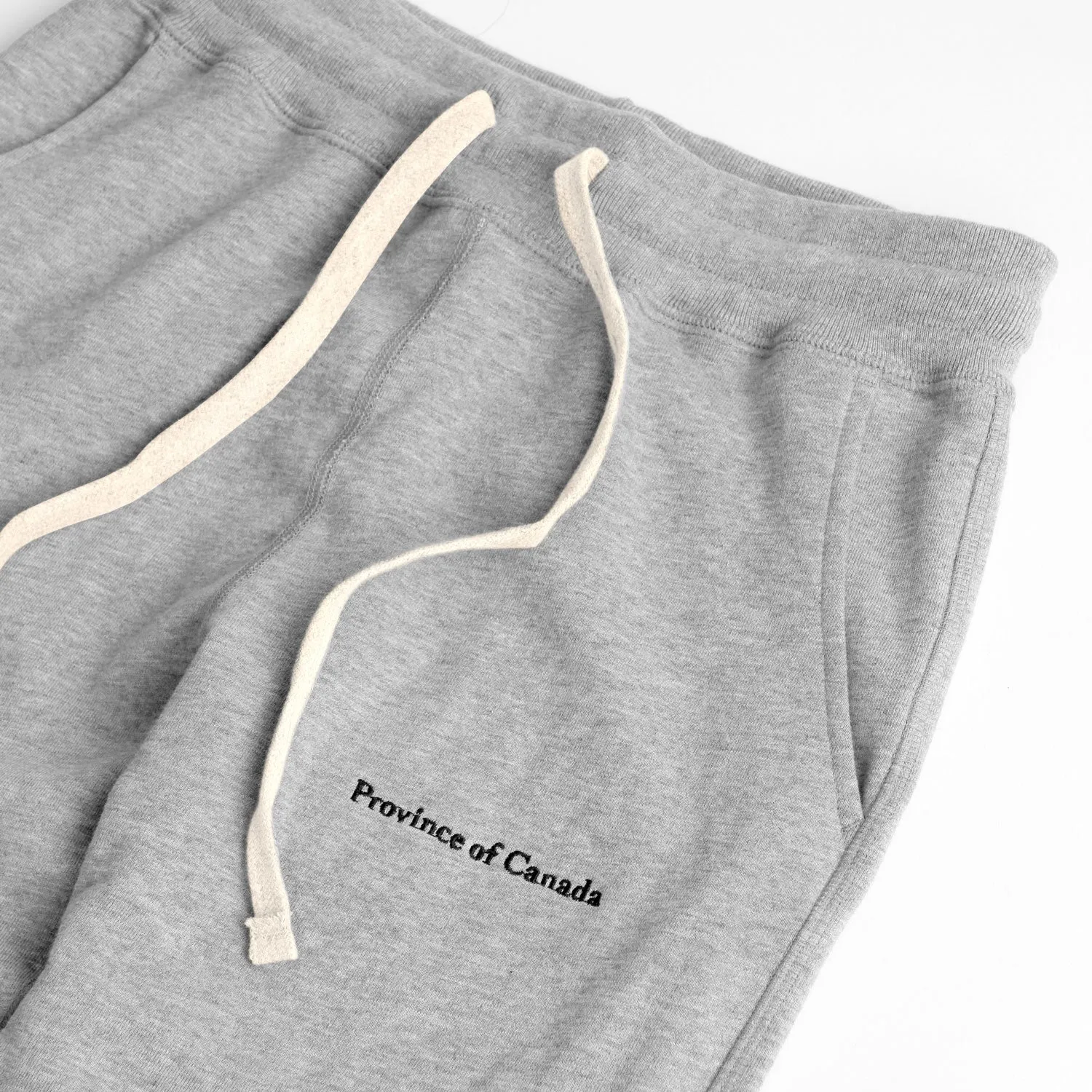 Skinny French Terry Sweatpant Heather Grey - Unisex sold by Province of Canada product image thumbnail 3