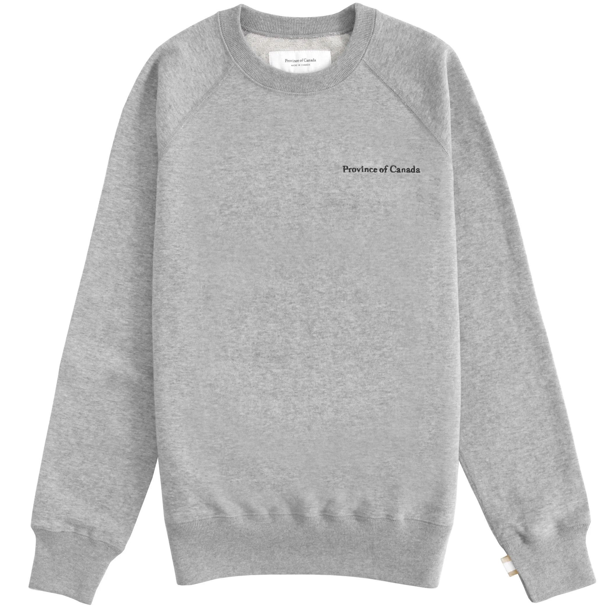 French Terry Sweatshirt Heather Grey sold by Province of Canada