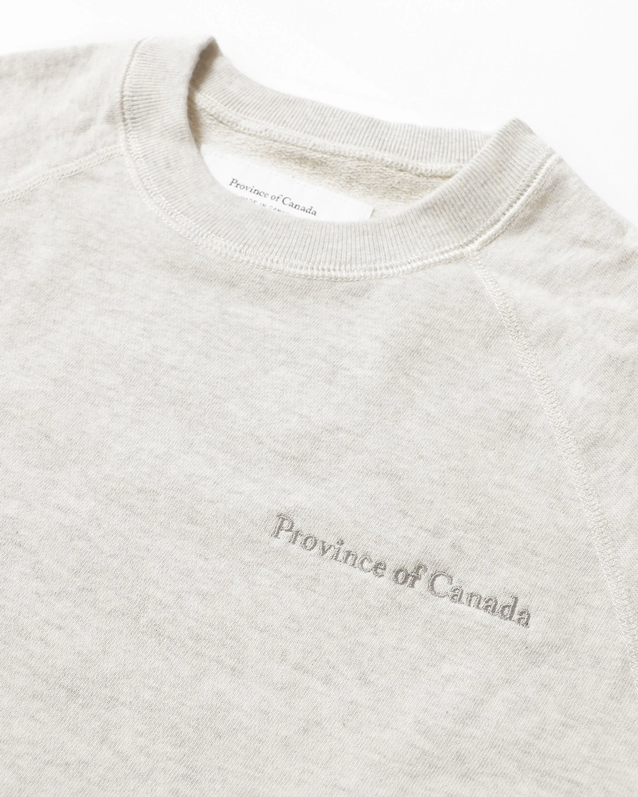 French Terry Sweatshirt Eggshell - Unisex sold by Province of Canada product image thumbnail 4