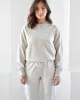 French Terry Sweatshirt Eggshell - Unisex sold by Province of Canada