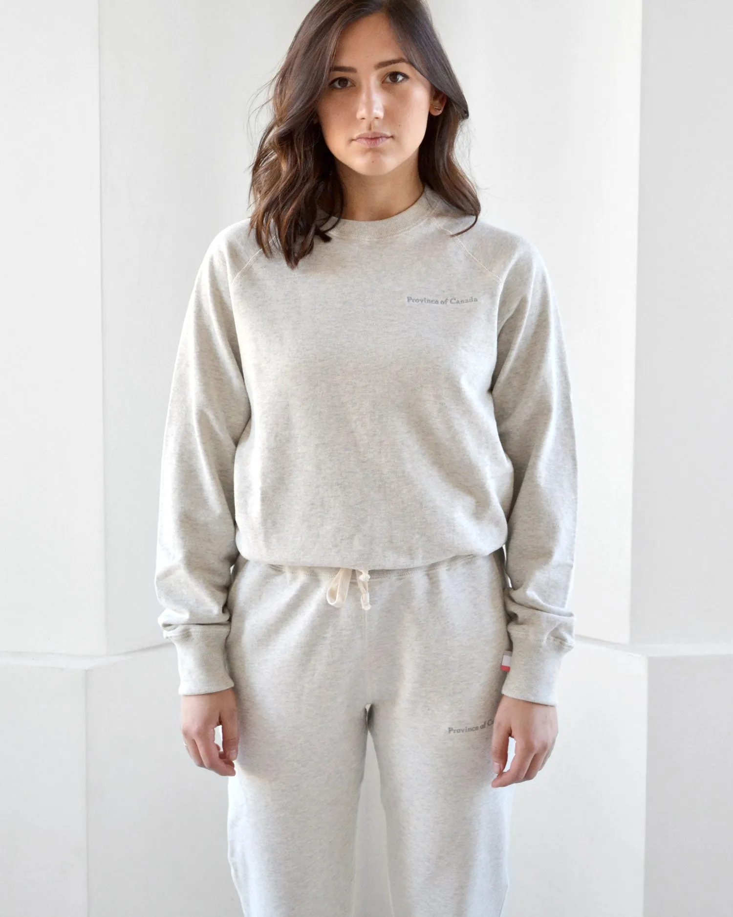 French Terry Sweatshirt Eggshell - Unisex sold by Province of Canada product image thumbnail 2