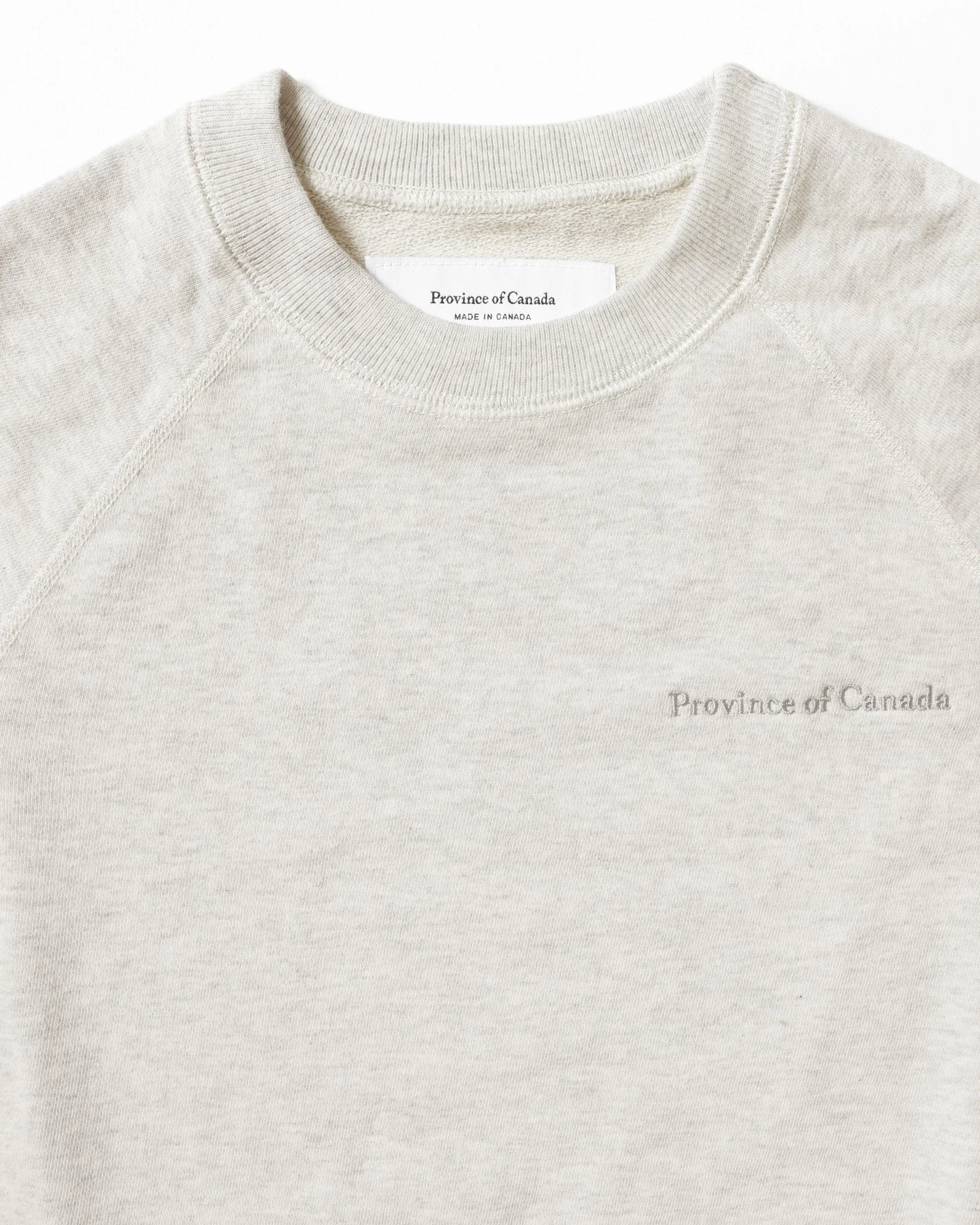 French Terry Sweatshirt Eggshell - Unisex sold by Province of Canada product image thumbnail 3