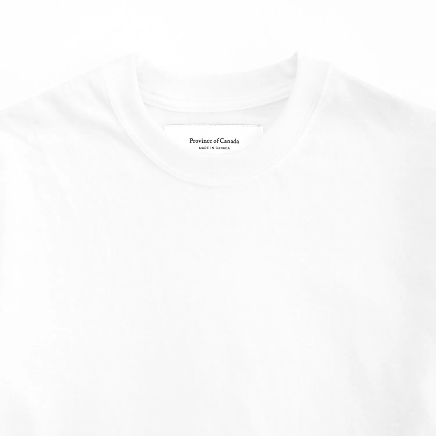 Monday Crop Top White sold by Province of Canada product image thumbnail 3