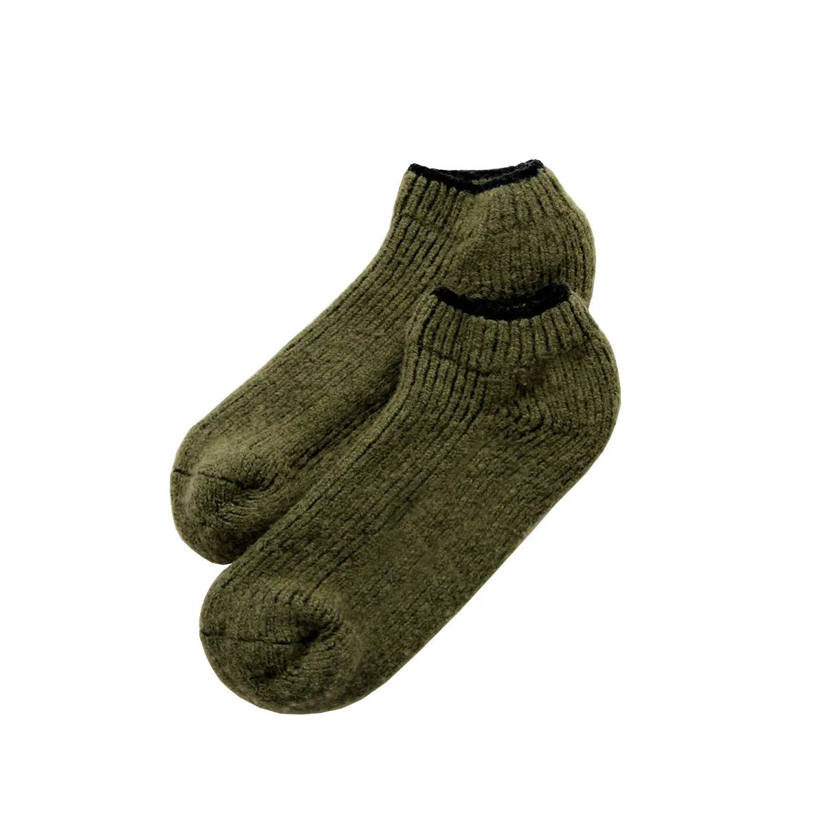 Slipper Sock Olive sold by Province of Canada