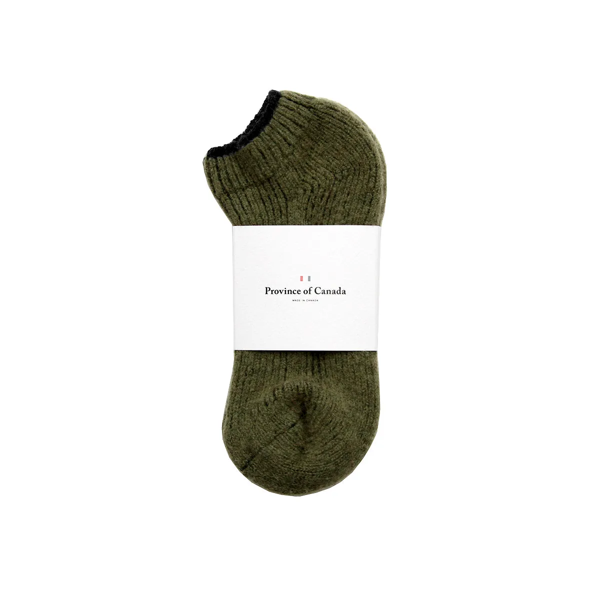 Slipper Sock Olive sold by Province of Canada product image thumbnail 3