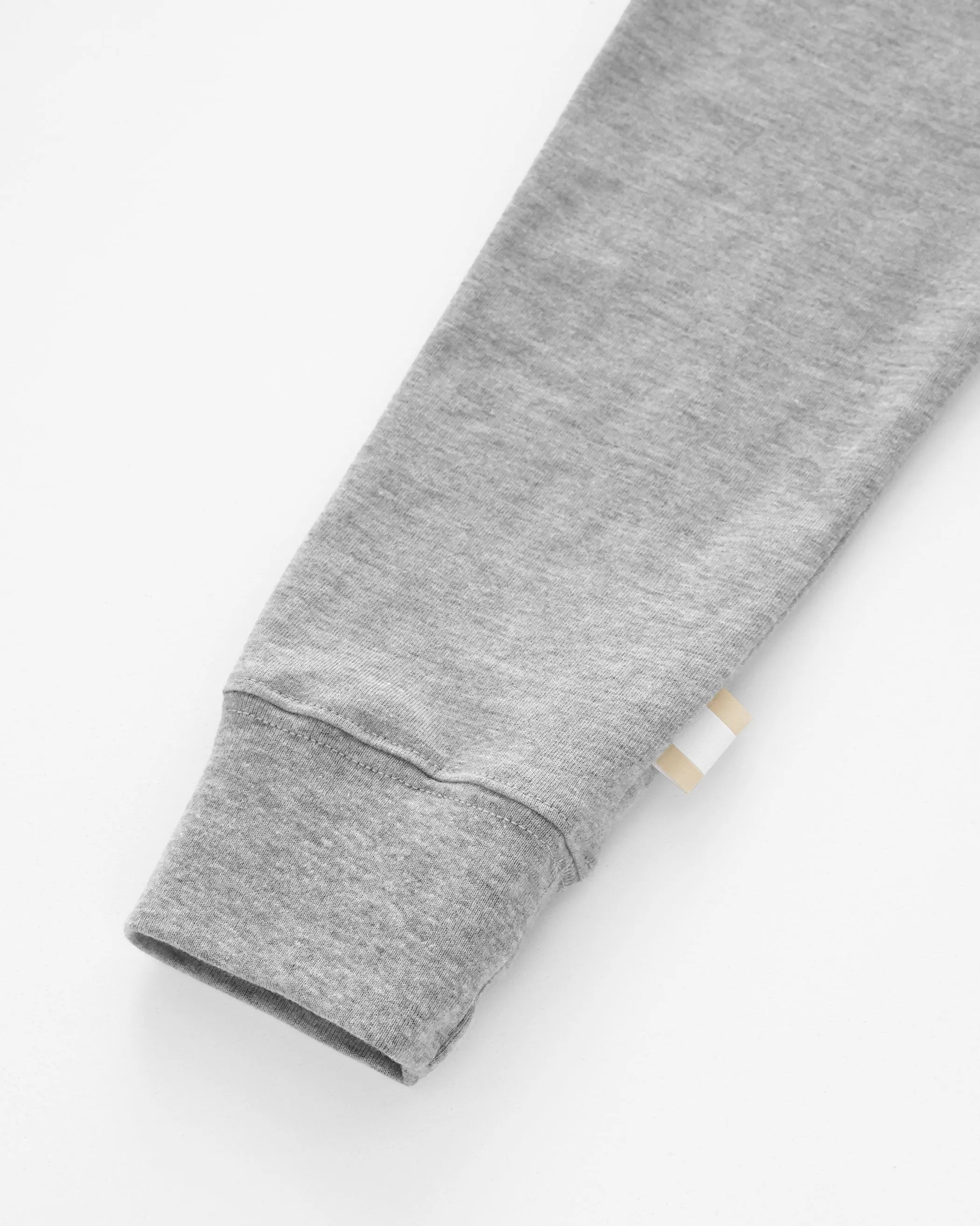 Monday Long Sleeve Tee Heather Grey - Unisex sold by Province of Canada product image thumbnail 4