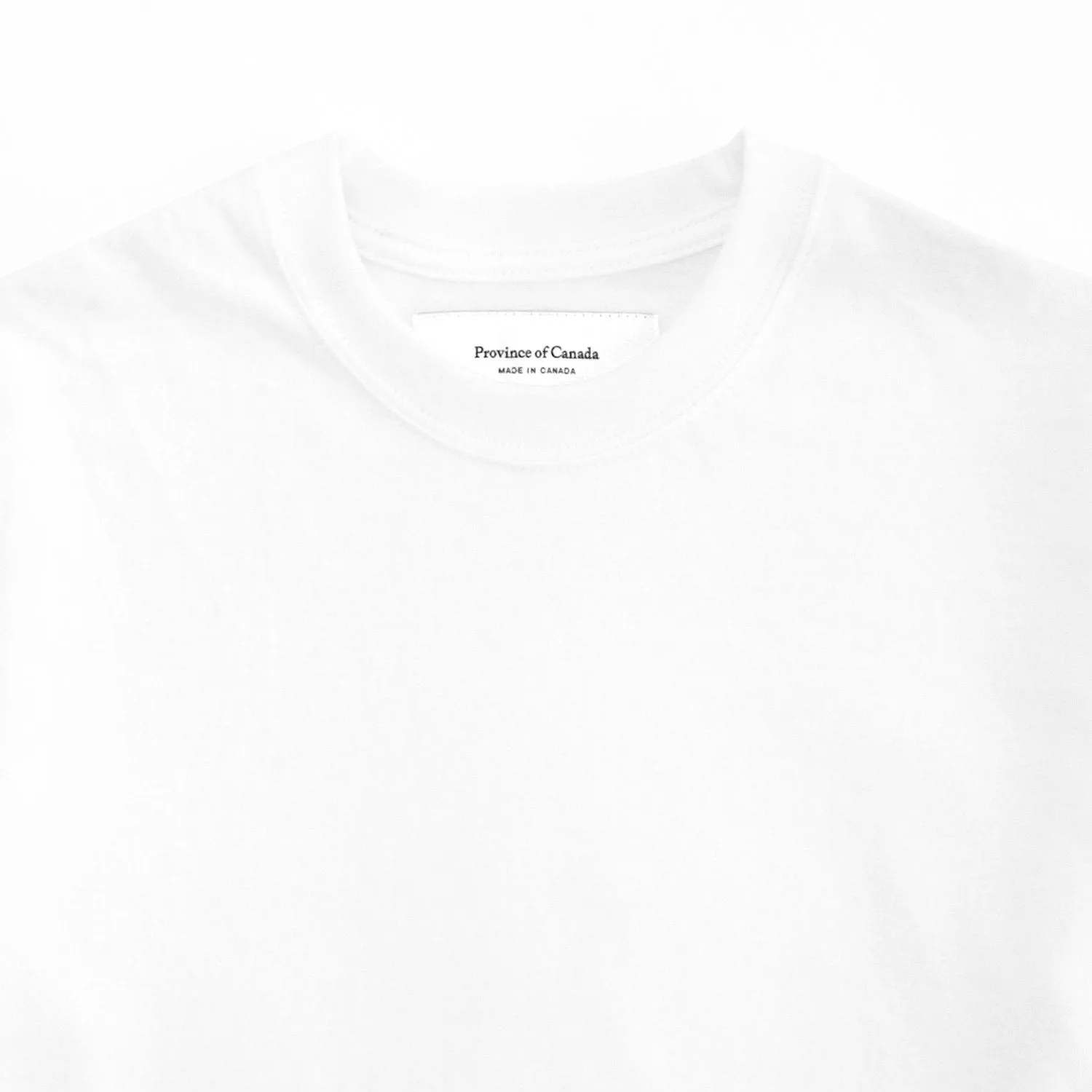 Monday Long Sleeve Tee White - Unisex sold by Province of Canada product image thumbnail 4