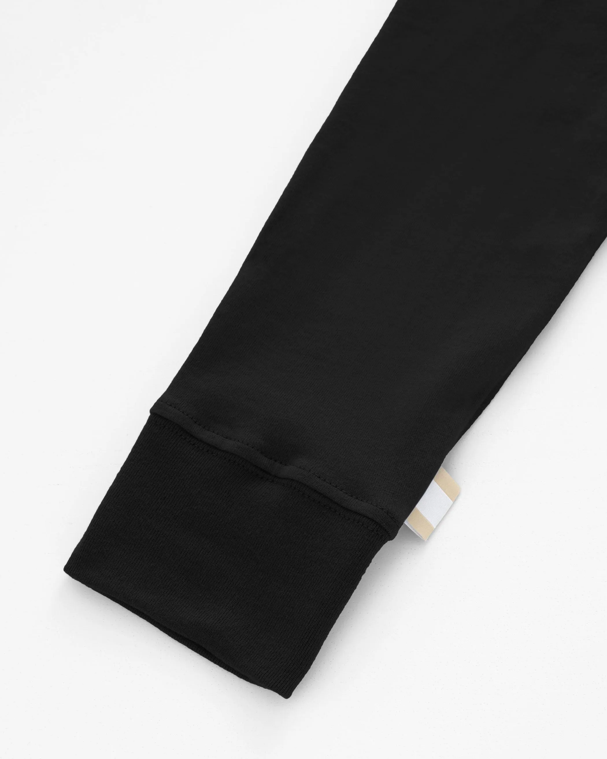 Monday Long Sleeve Tee Black - Unisex sold by Province of Canada product image thumbnail 4