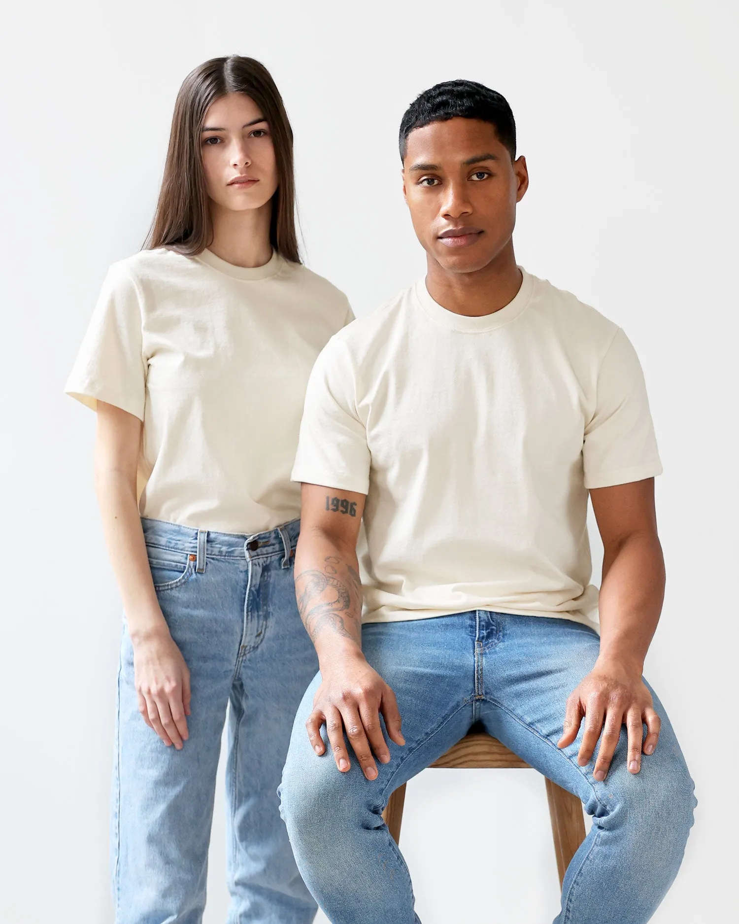 Monday Tee Natural - Unisex sold by Province of Canada product image thumbnail 2