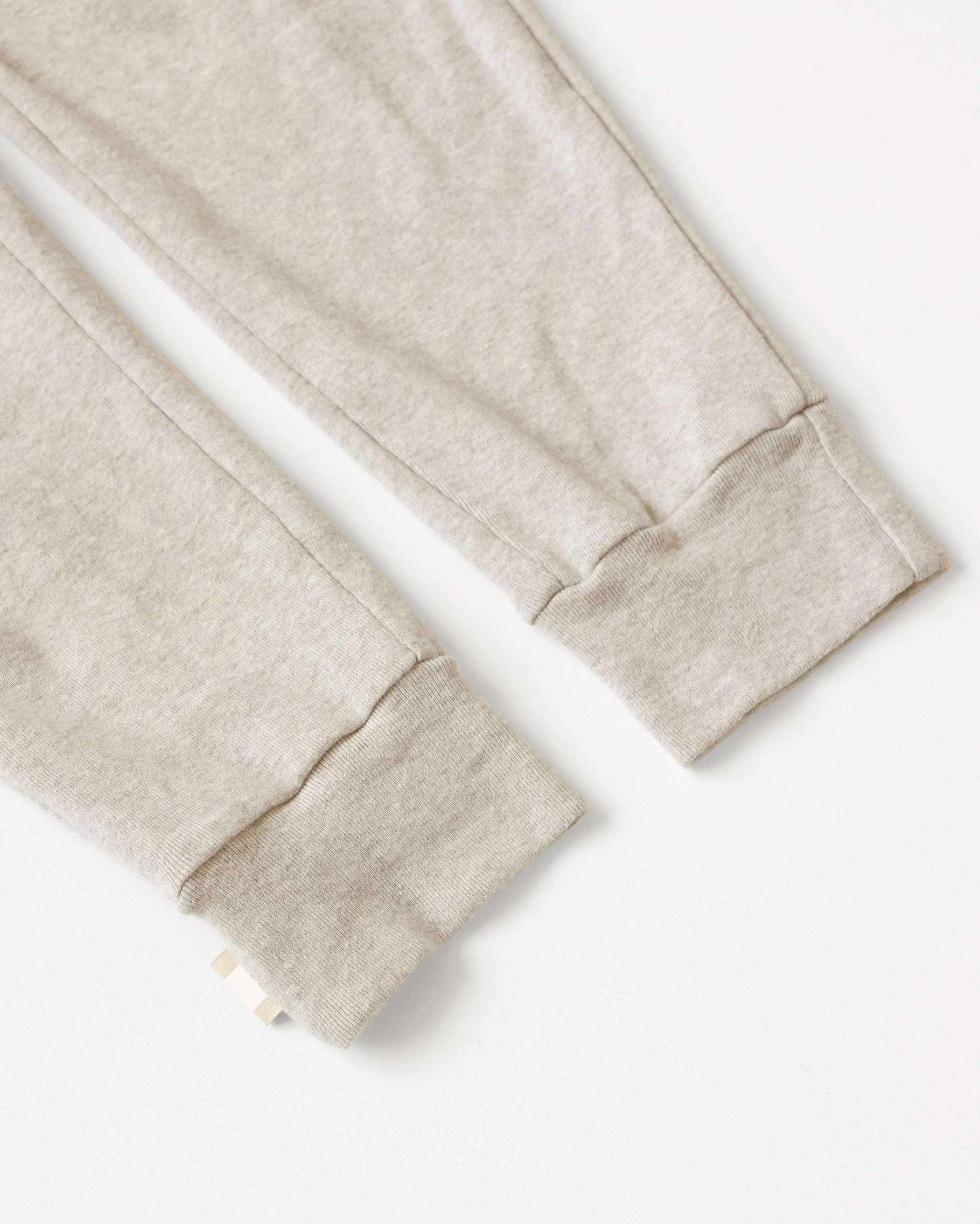 Fine Ribbed Sweatpant Oatmeal - Unisex sold by Province of Canada product image thumbnail 3