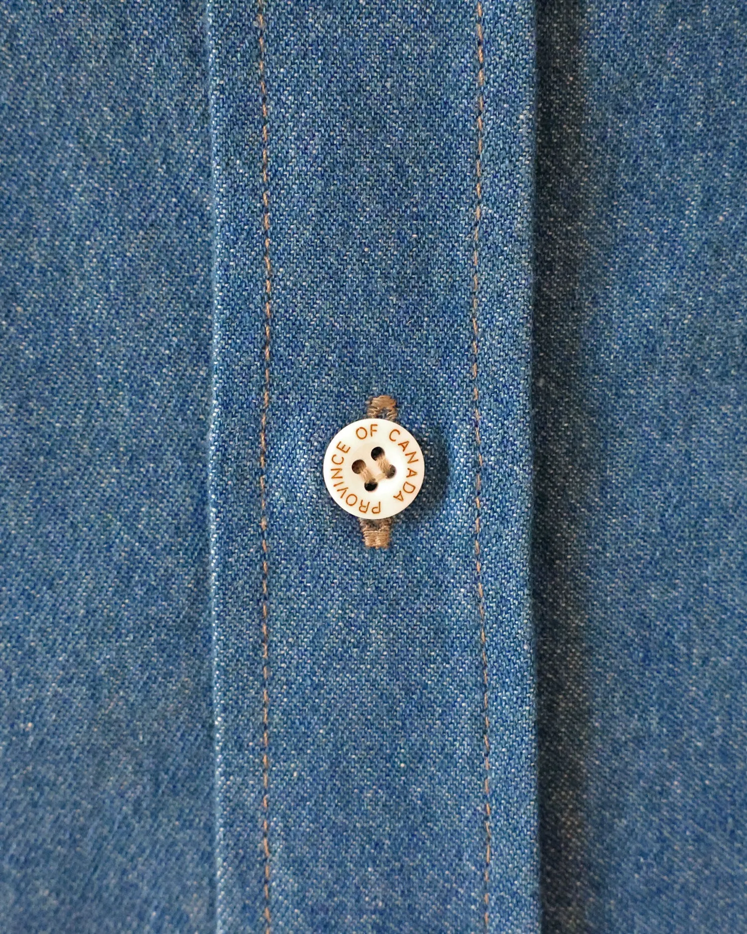 Dark Wash Denim Shirt - Unisex sold by Province of Canada product image thumbnail 5