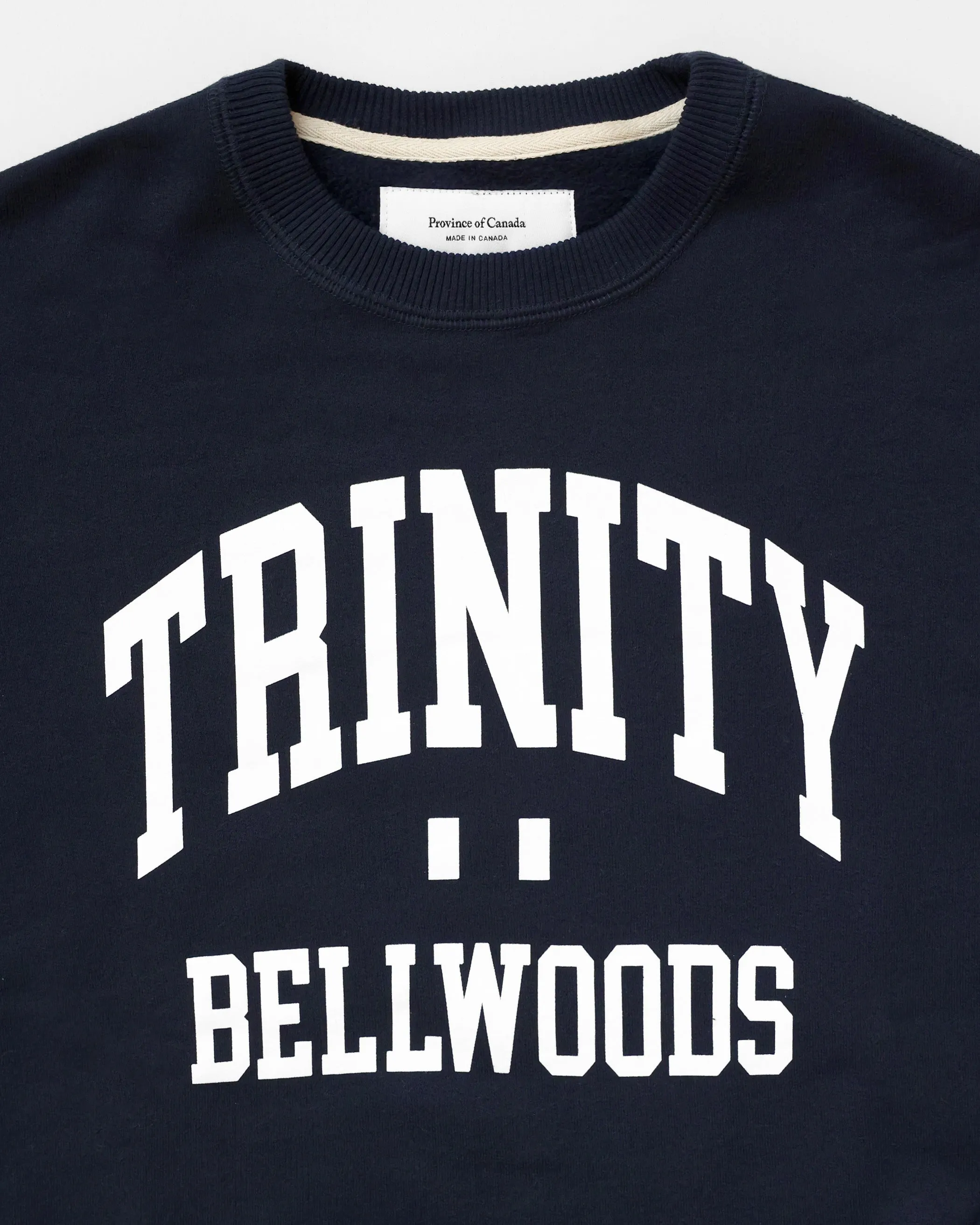 Trinity Bellwoods Fleece Sweatshirt Navy sold by Province of Canada product image thumbnail 3