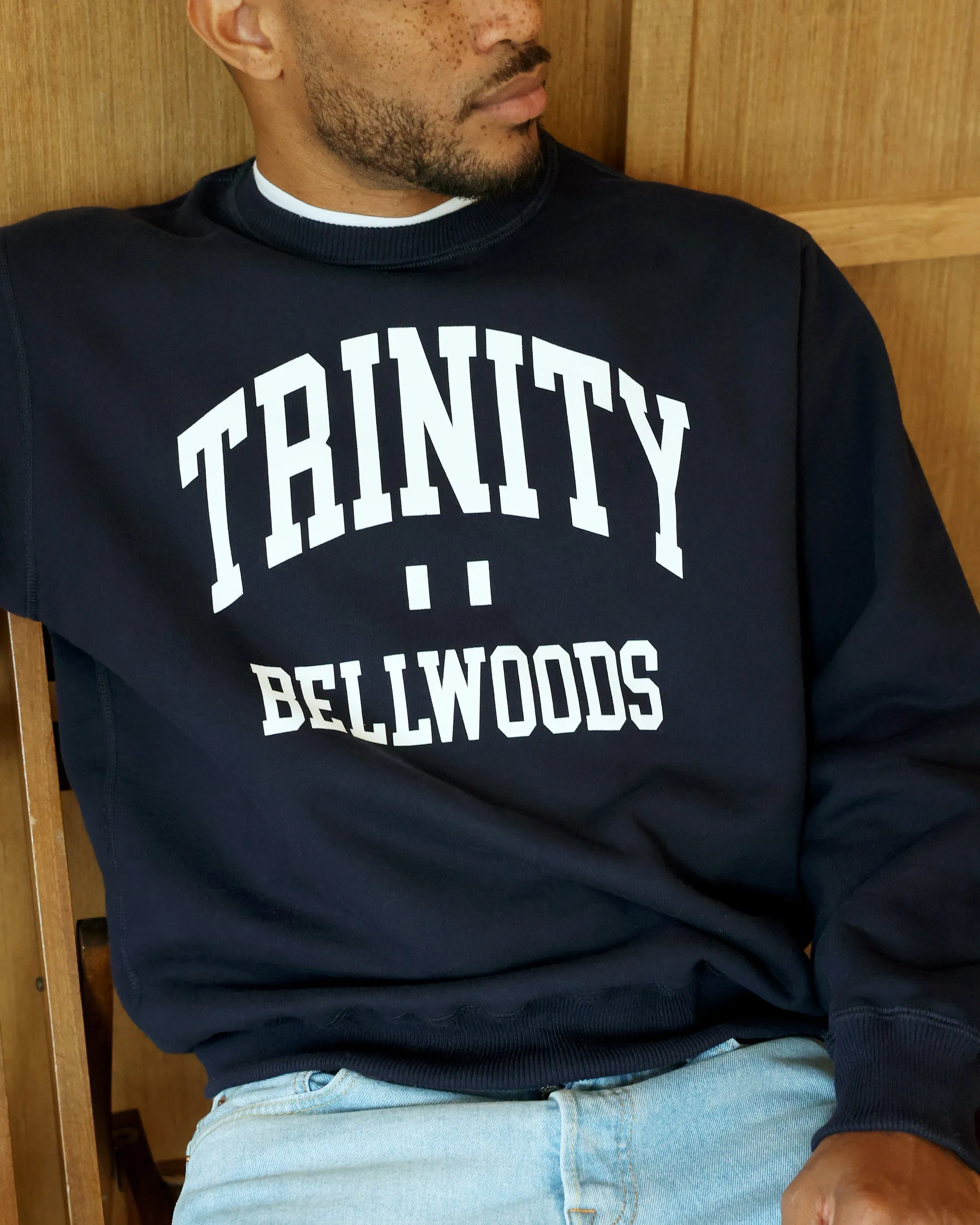 Trinity Bellwoods Fleece Sweatshirt Navy sold by Province of Canada product image thumbnail 5
