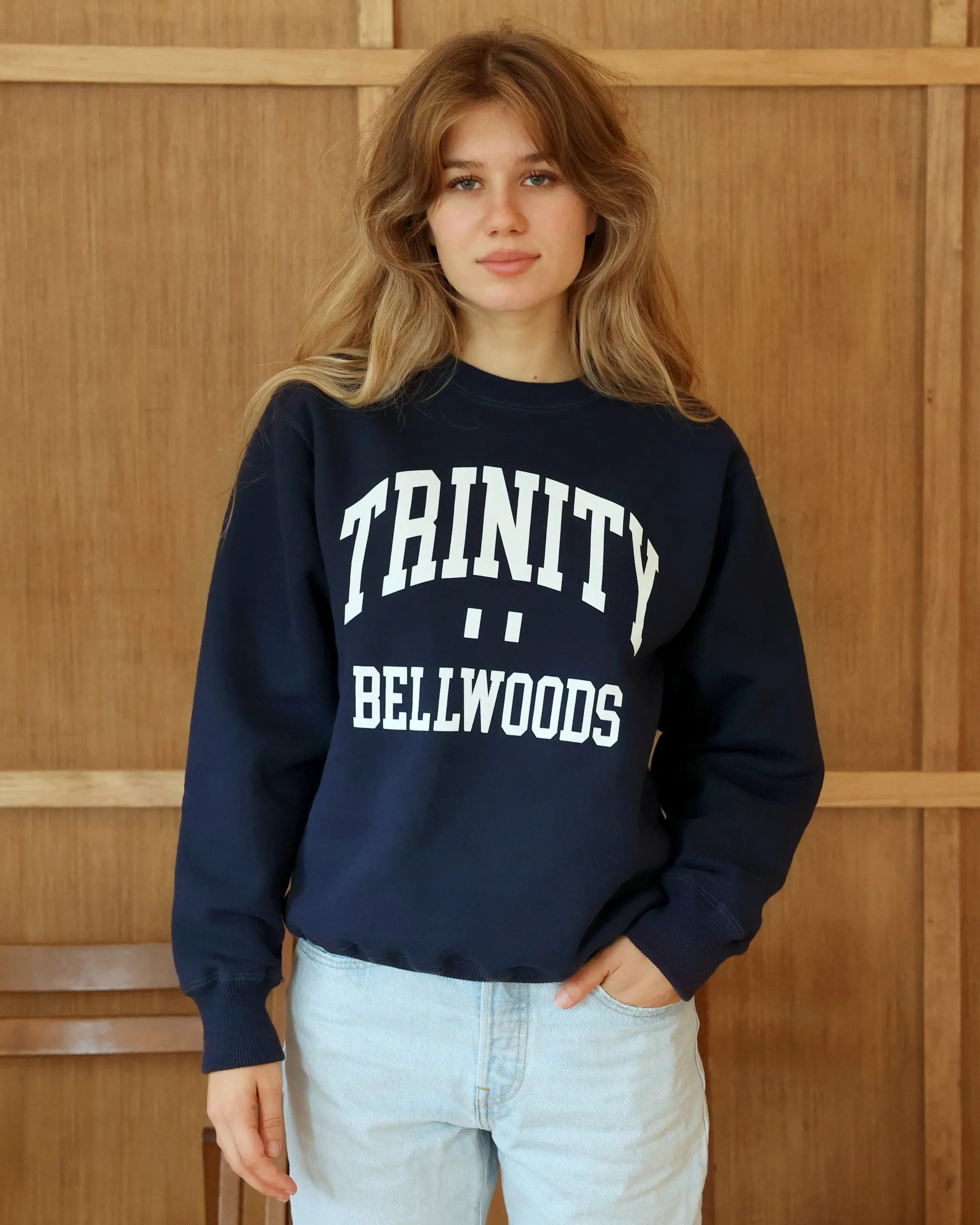 Trinity Bellwoods Fleece Sweatshirt Navy sold by Province of Canada product image thumbnail 2