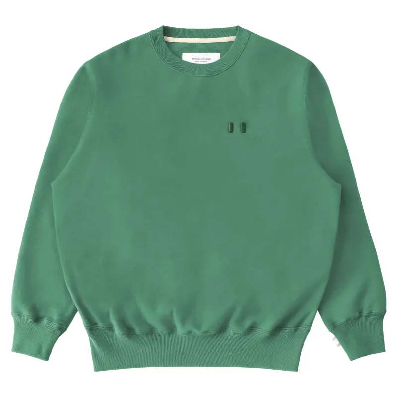Flag Fleece Sweatshirt Green - Unisex sold by Province of Canada