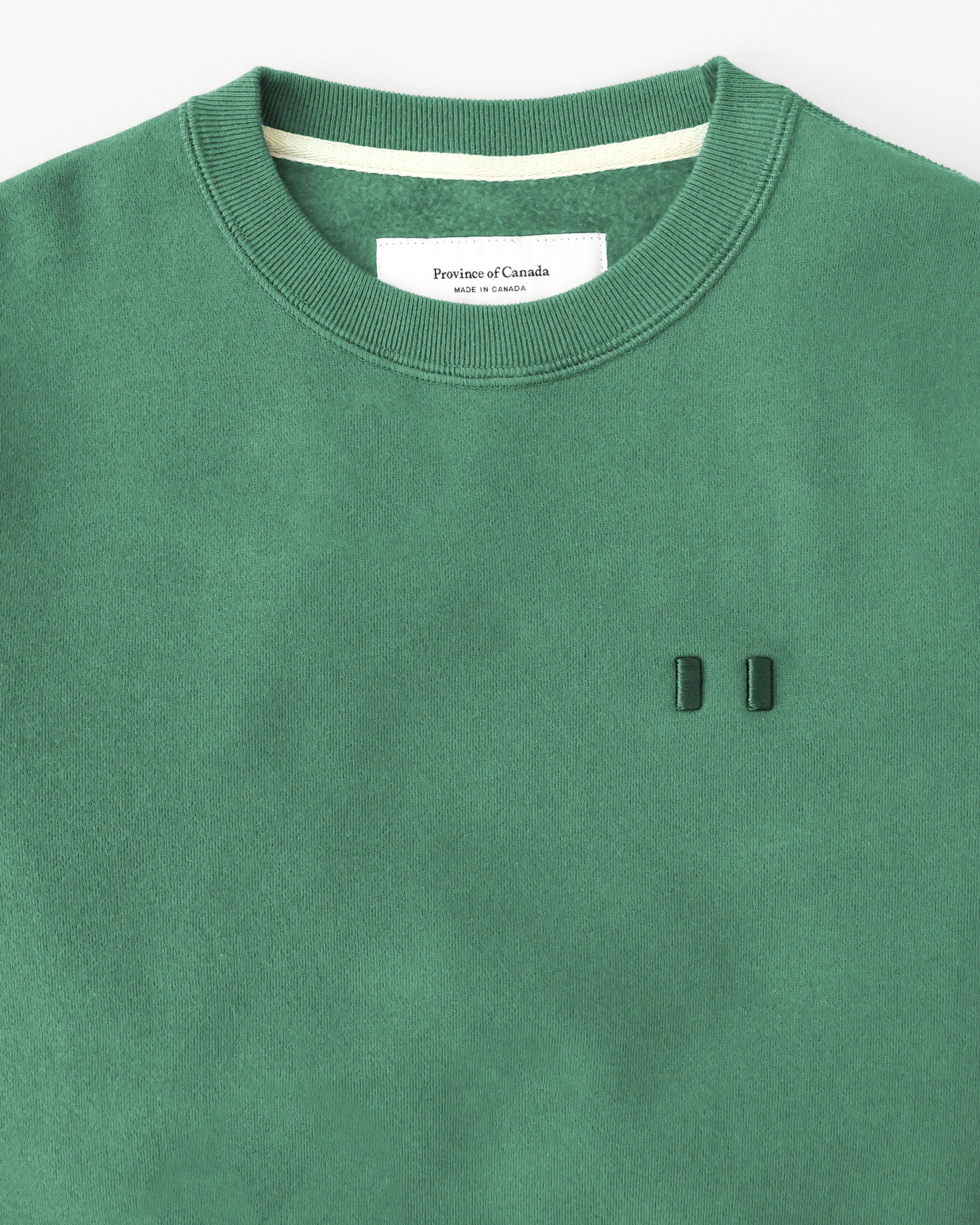 Flag Fleece Sweatshirt Green - Unisex sold by Province of Canada product image thumbnail 2