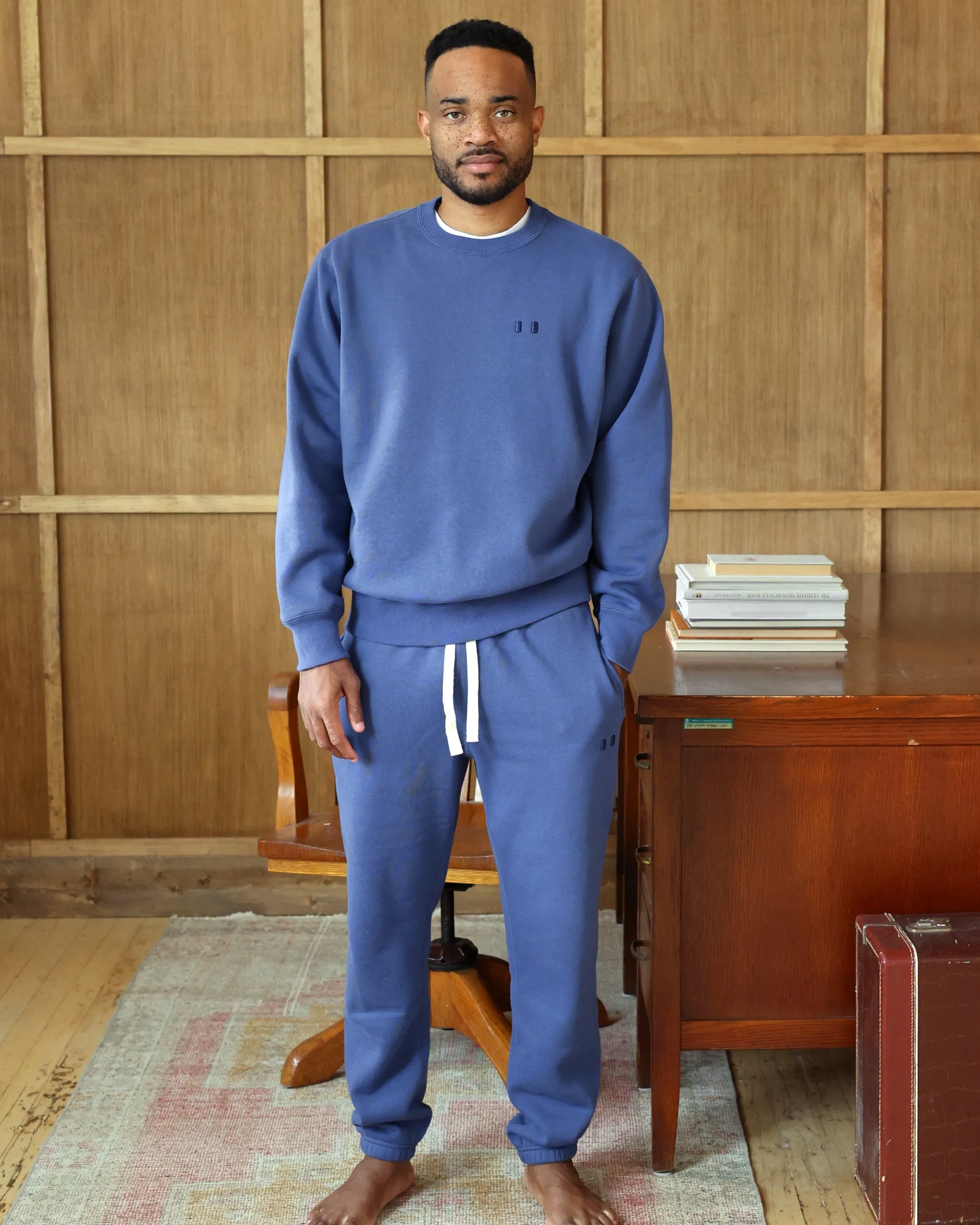 Flag Fleece Sweatpant French Blue - Unisex sold by Province of Canada product image thumbnail 2