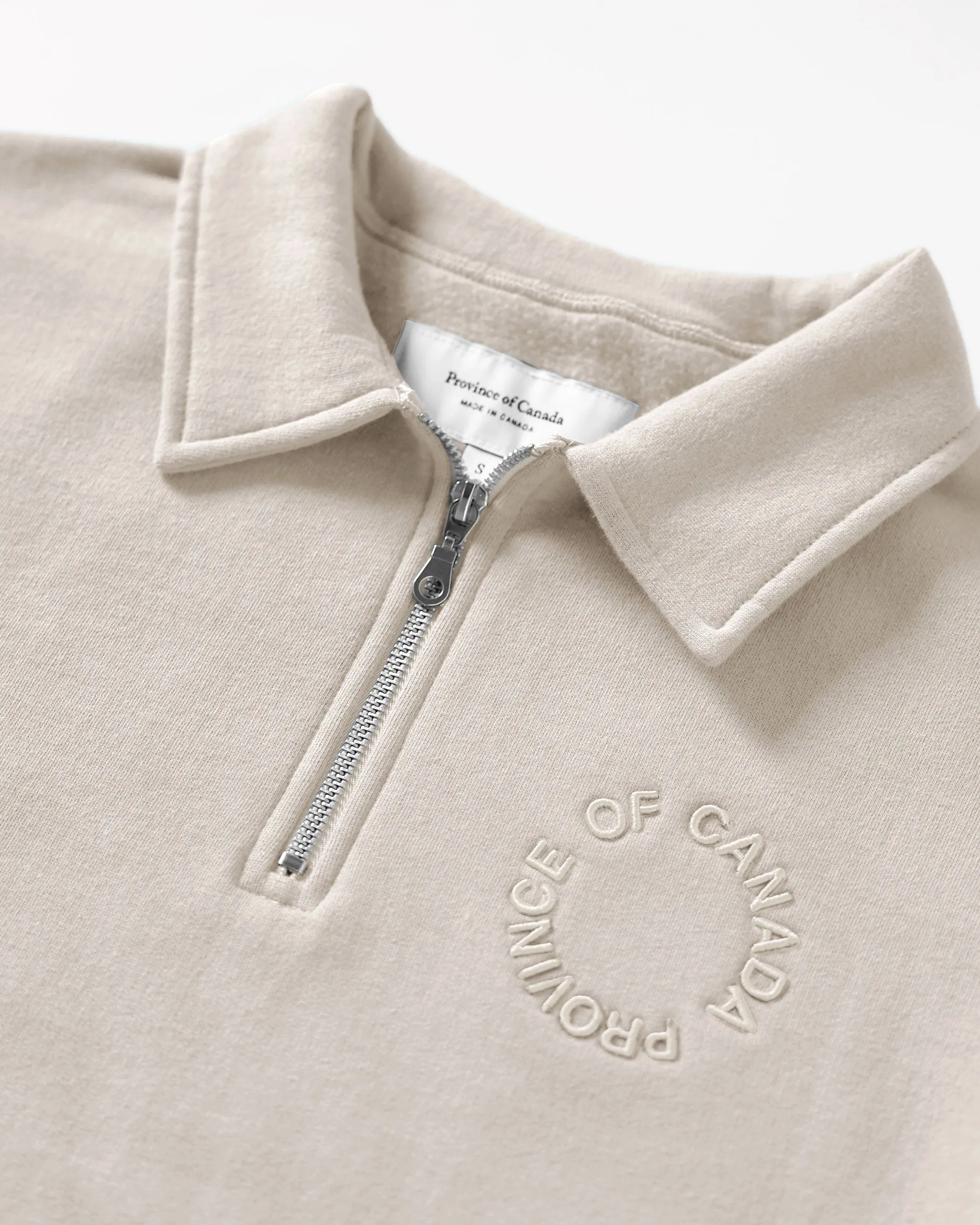 Half Zip Fleece Sweatshirt Beach - Unisex sold by Province of Canada product image thumbnail 4