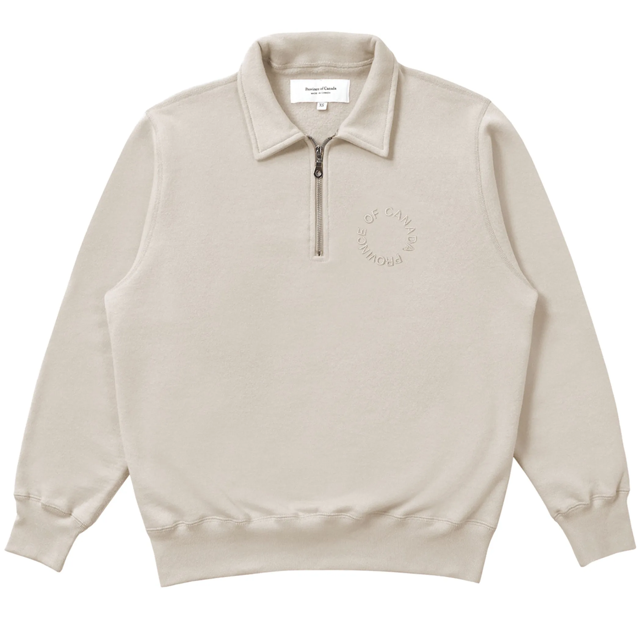 Half Zip Fleece Sweatshirt Beach - Unisex sold by Province of Canada