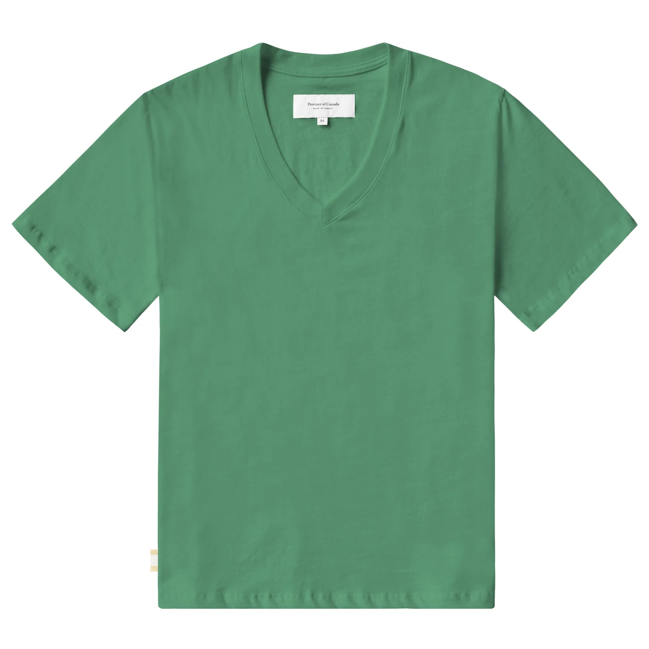 Friday V-Neck Tee Green sold by Province of Canada