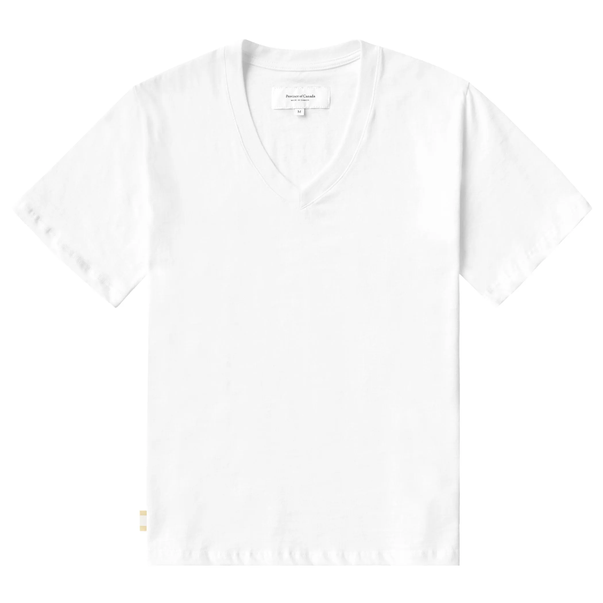 Friday V-Neck Tee White sold by Province of Canada
