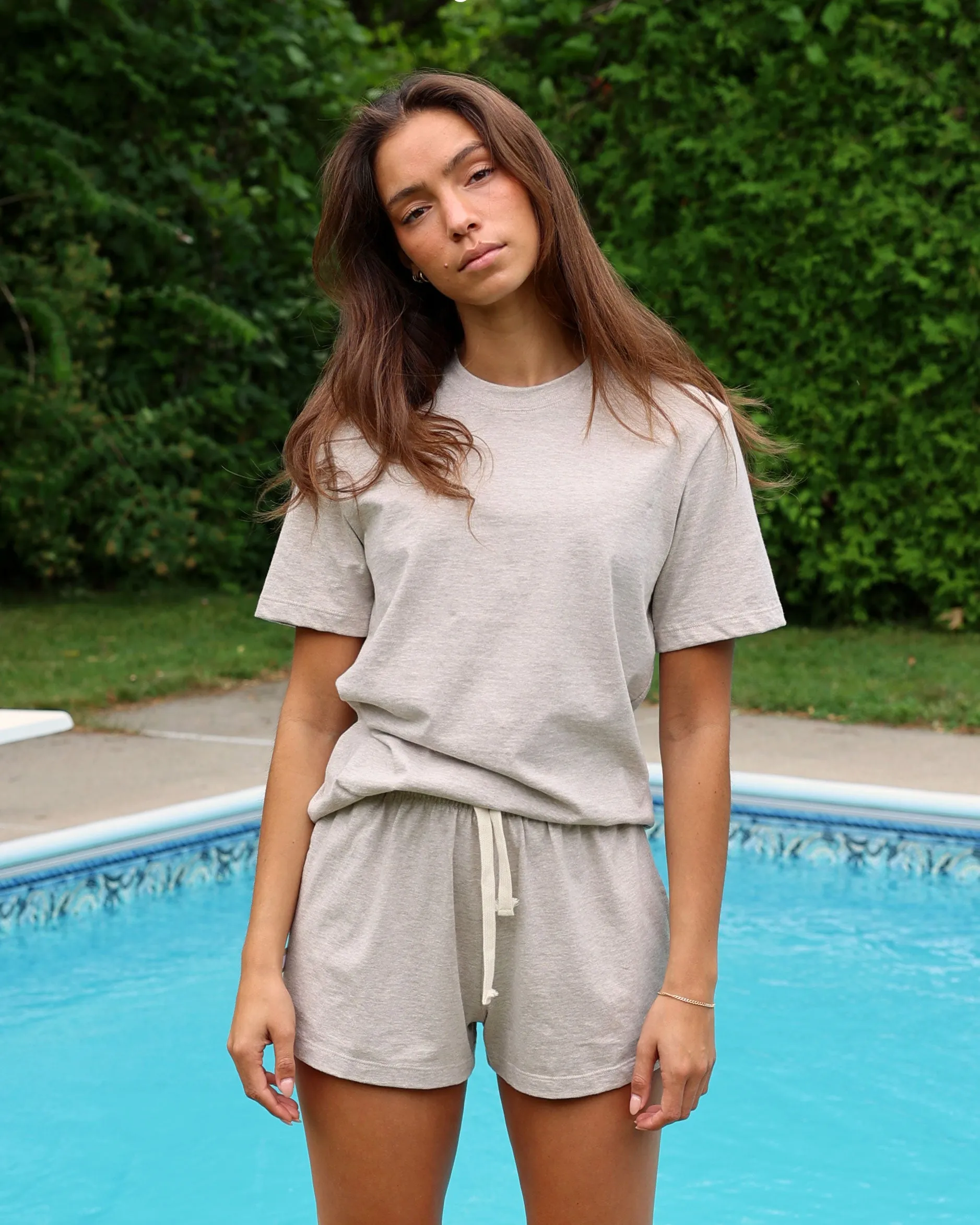 Weekend Short Oatmeal - Womens sold by Province of Canada product image thumbnail 2