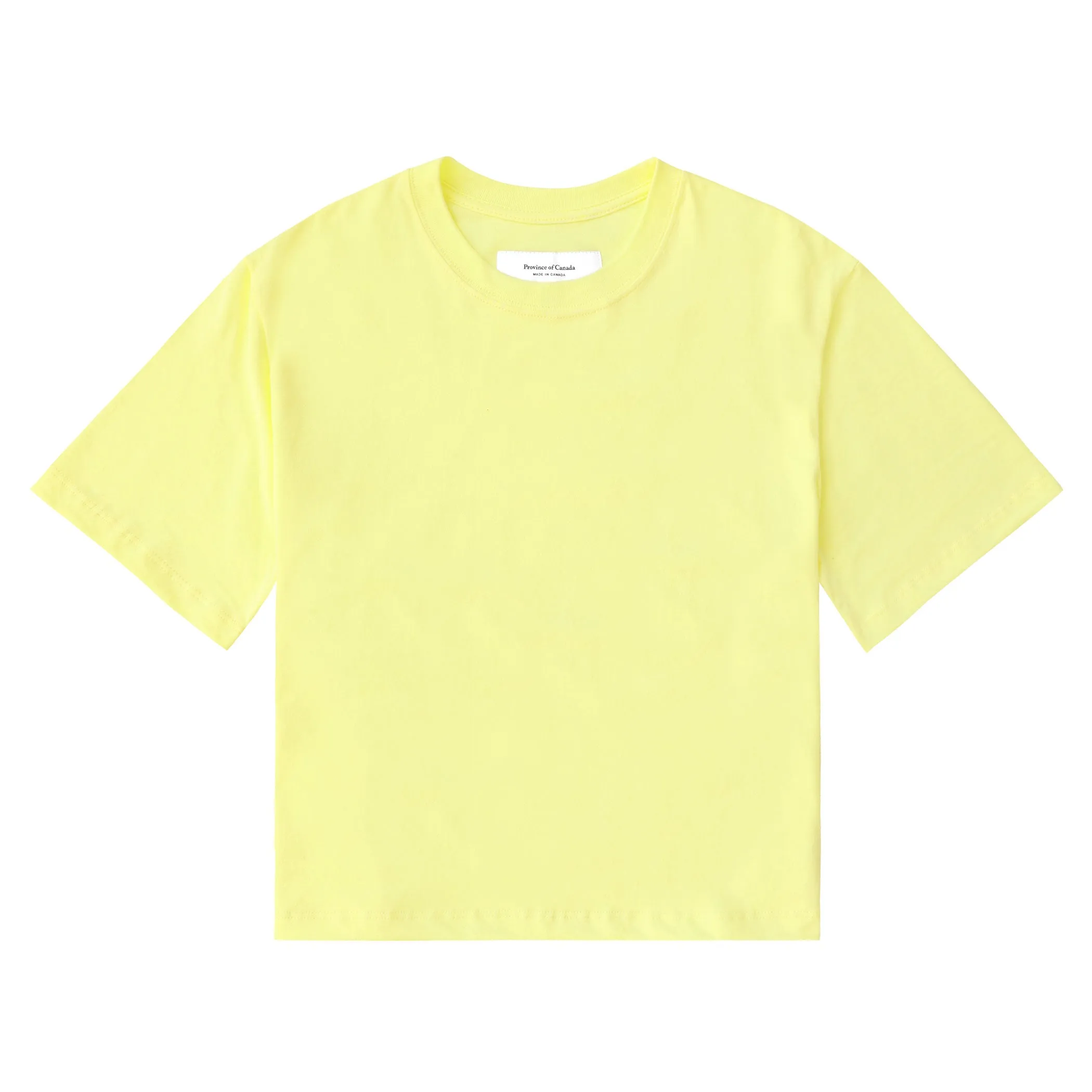Monday Crop Top Lemon sold by Province of Canada