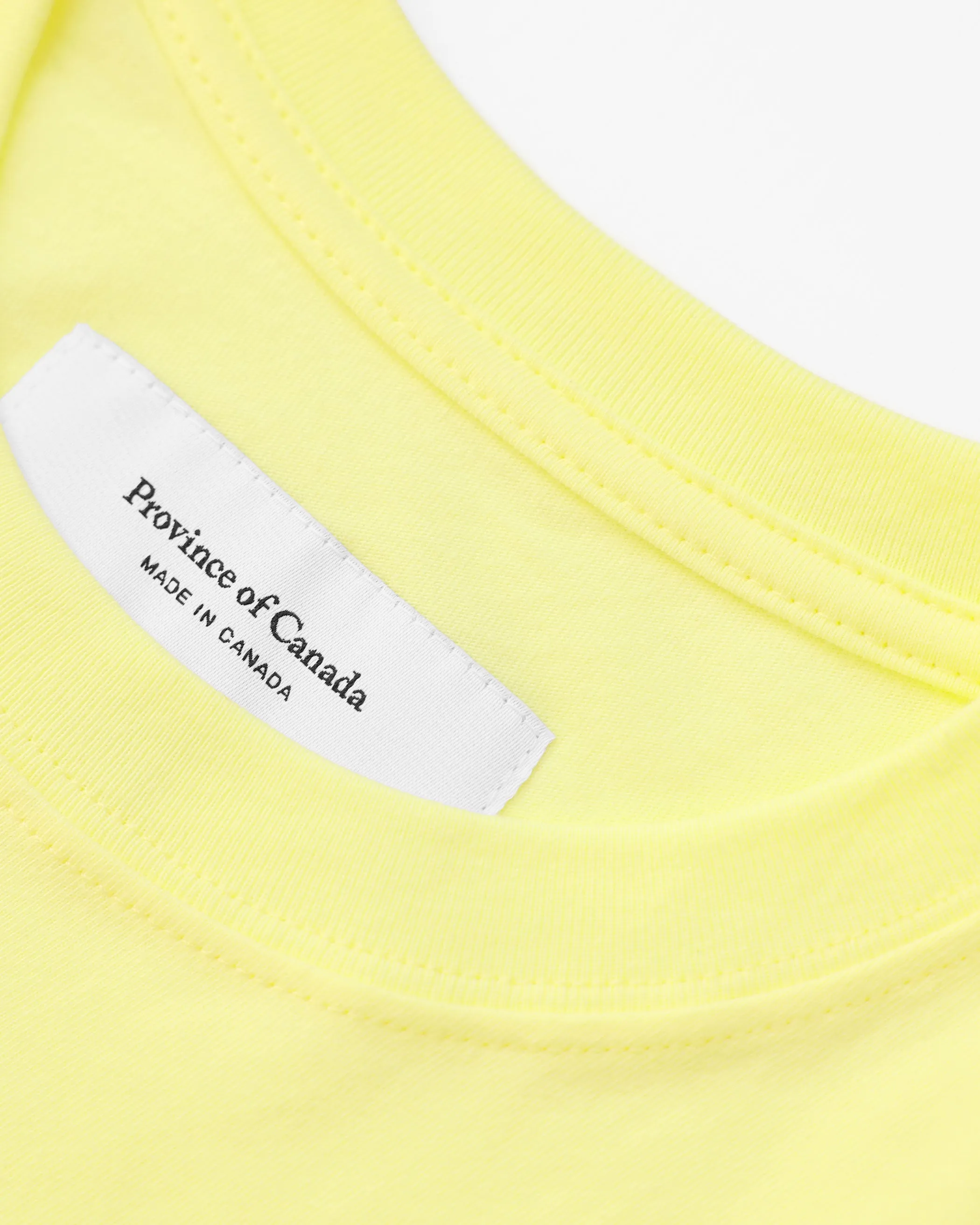Monday Crop Top Lemon sold by Province of Canada product image thumbnail 2