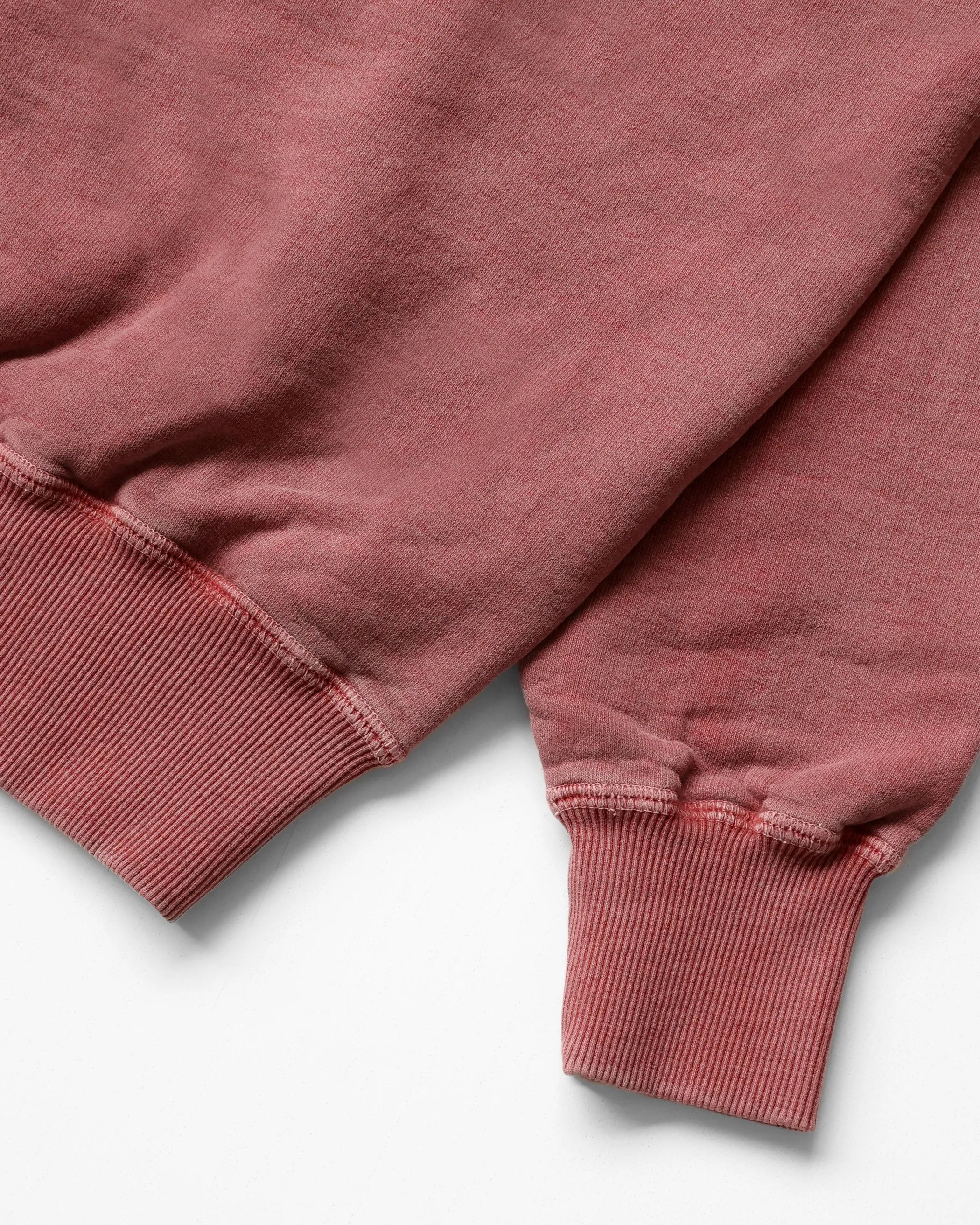 Canada Fleece Sweatshirt Washed Red - Unisex sold by Province of Canada product image thumbnail 4