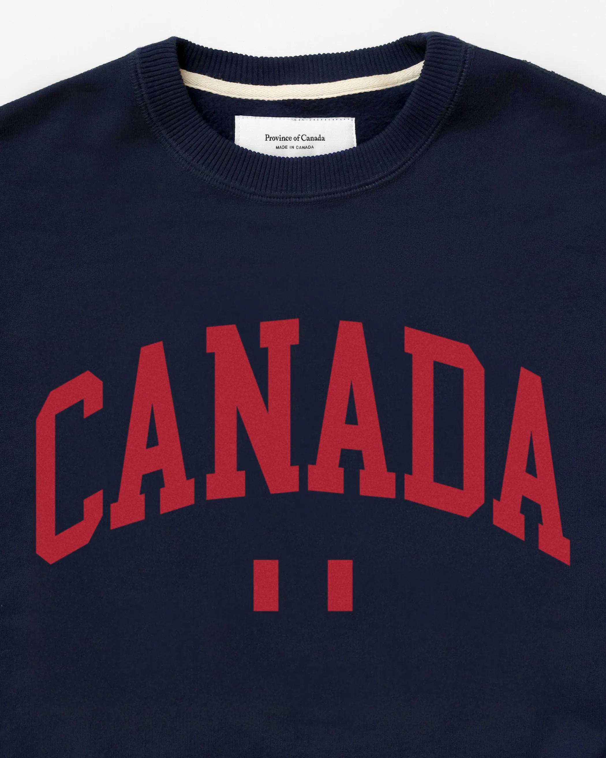 Canada Fleece Sweatshirt Navy - Unisex sold by Province of Canada product image thumbnail 2