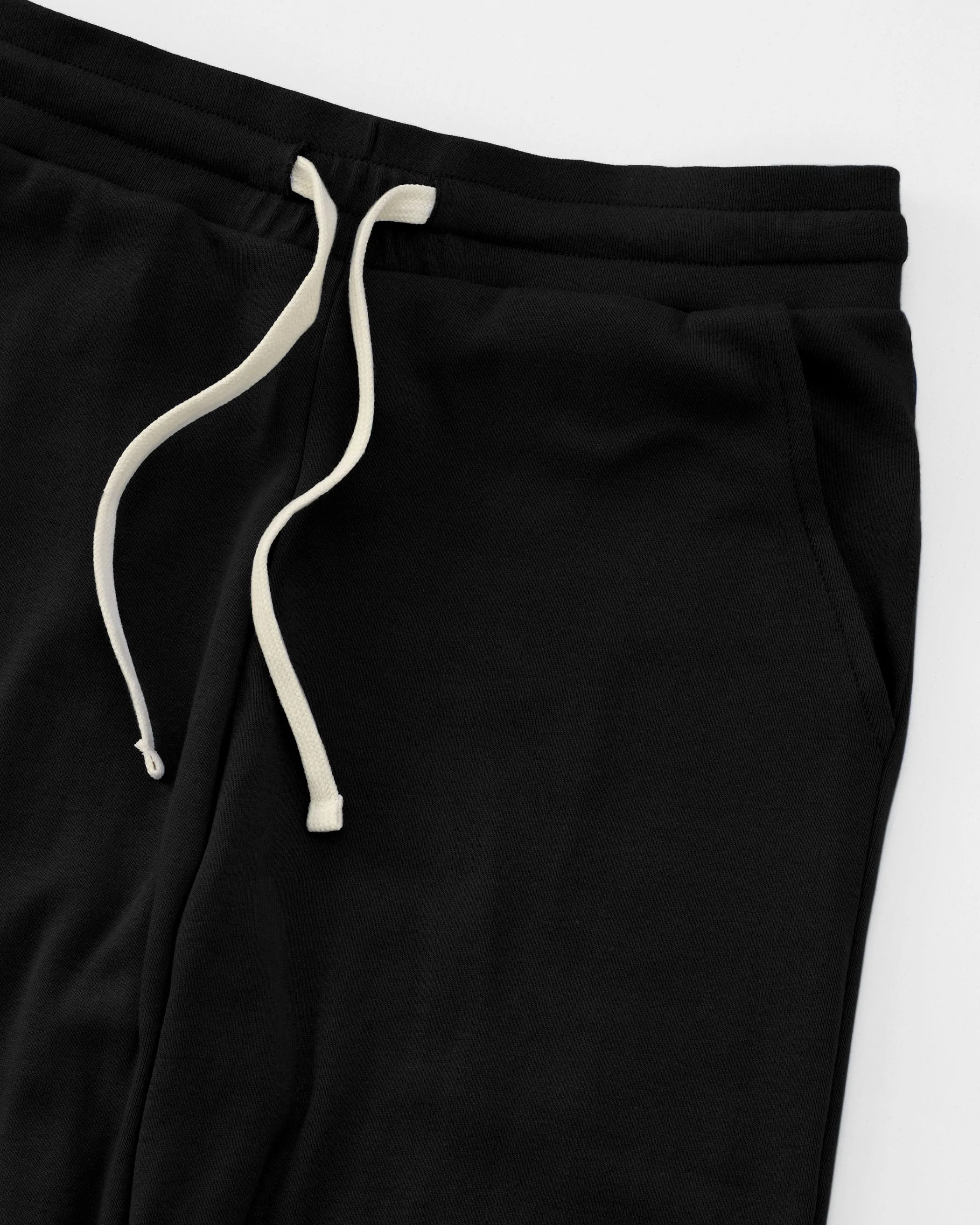 Fine Ribbed Sweatpant Black - Unisex sold by Province of Canada product image thumbnail 5