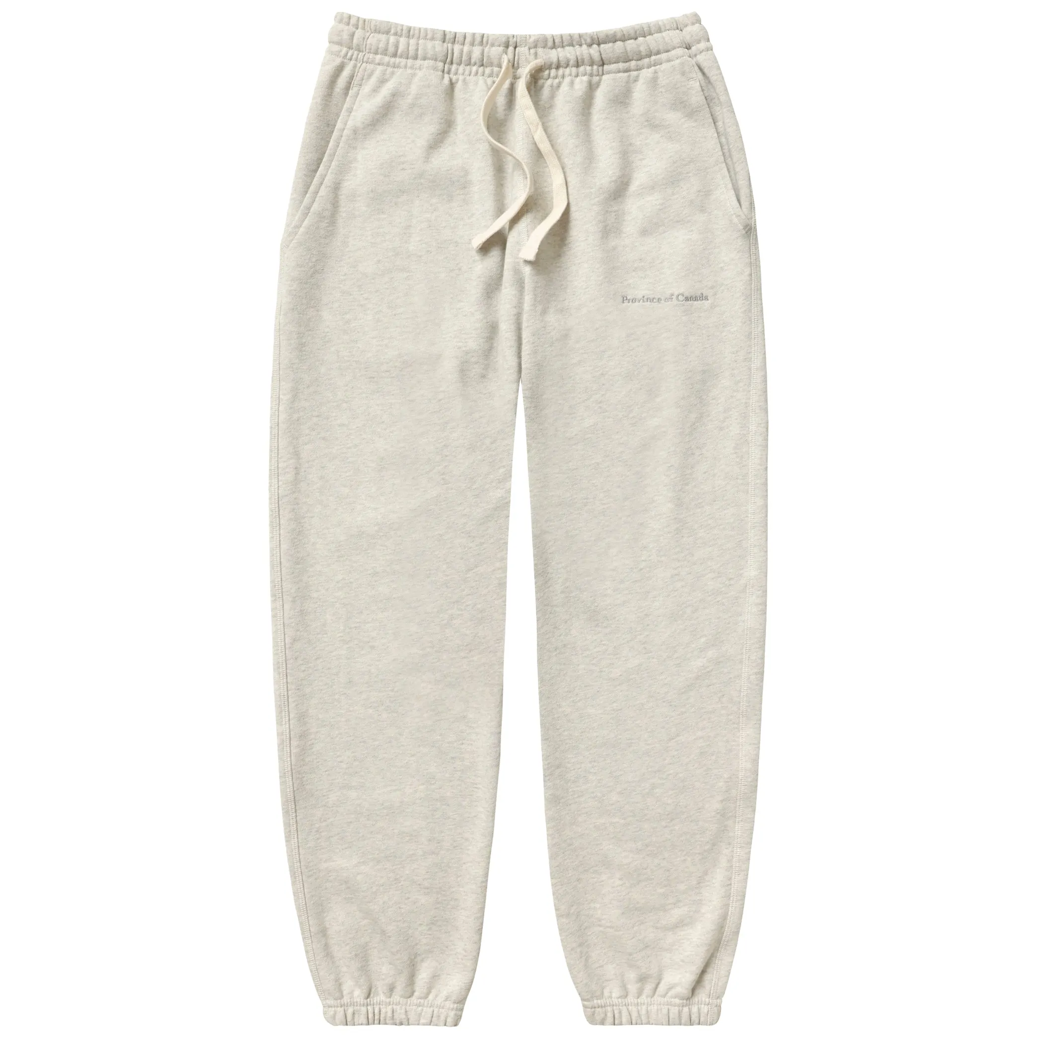 Relaxed French Terry Sweatpant Eggshell - Unisex sold by Province of Canada
