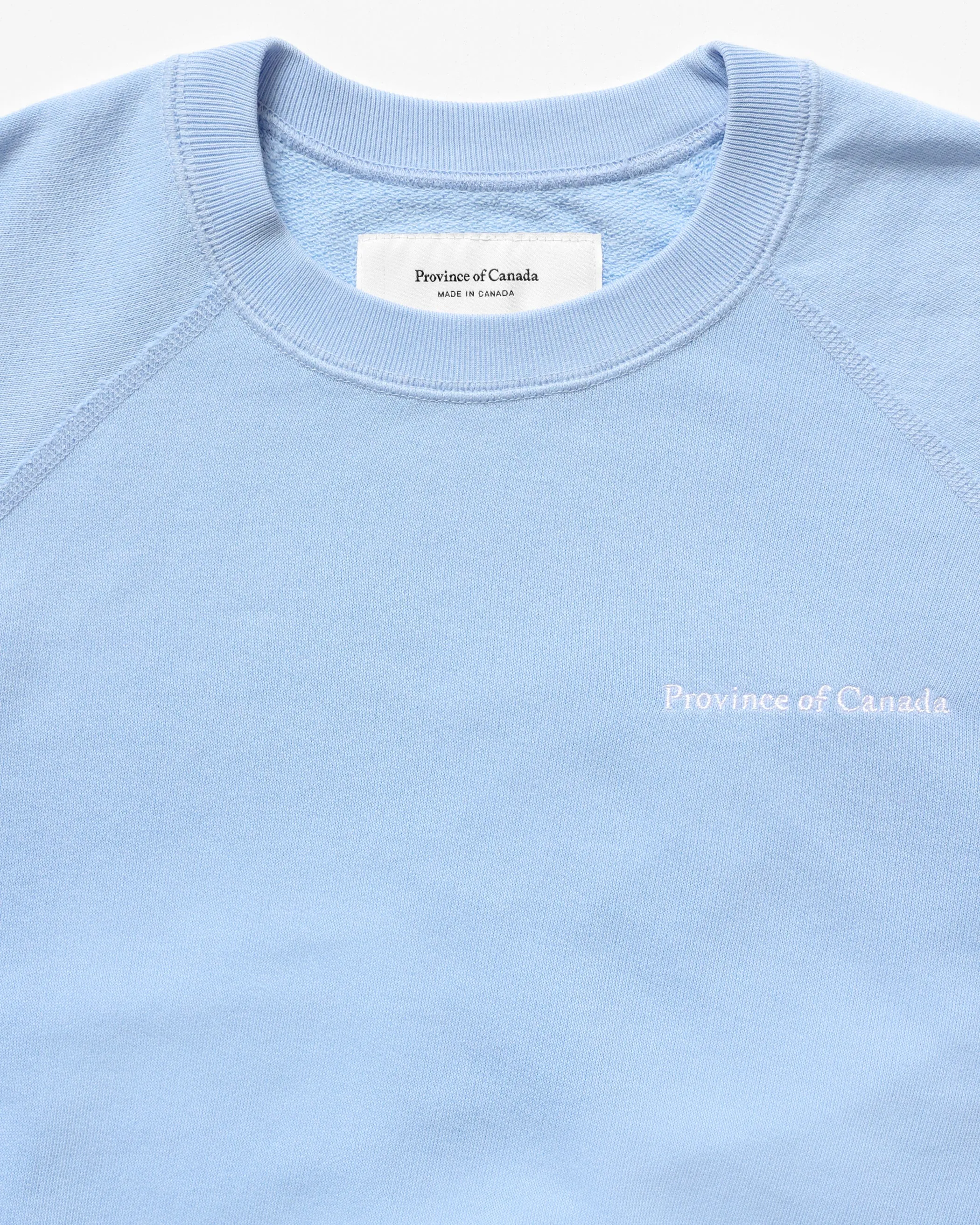French Terry Sweatshirt Sky Blue - Unisex sold by Province of Canada product image thumbnail 2