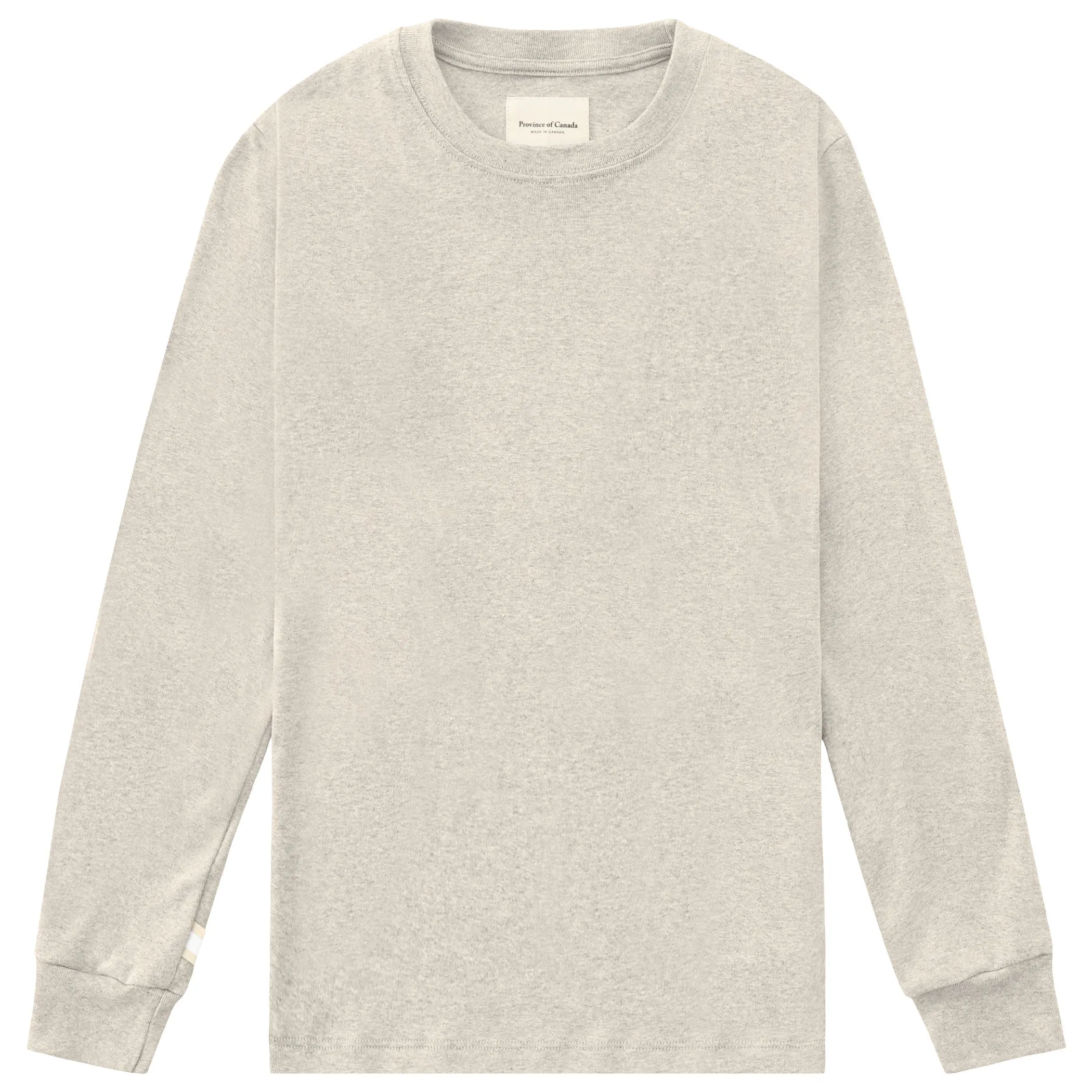 Almost Pyjama Long Sleeve Tee Oatmeal - Unisex sold by Province of Canada