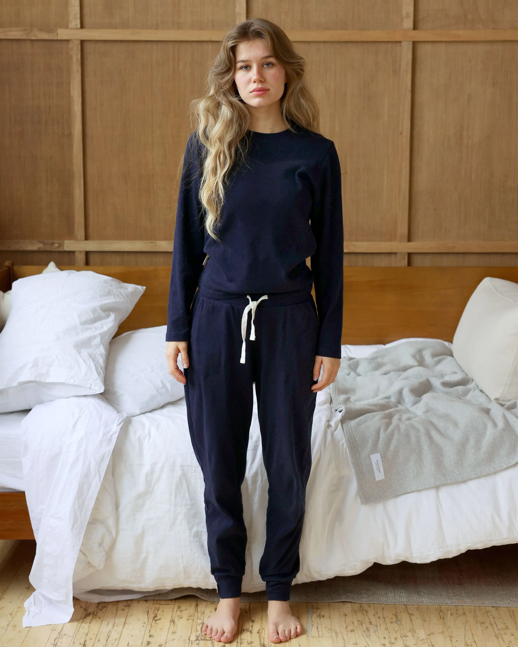 Almost Pyjama Pant Navy - Unisex sold by Province of Canada product image thumbnail 3