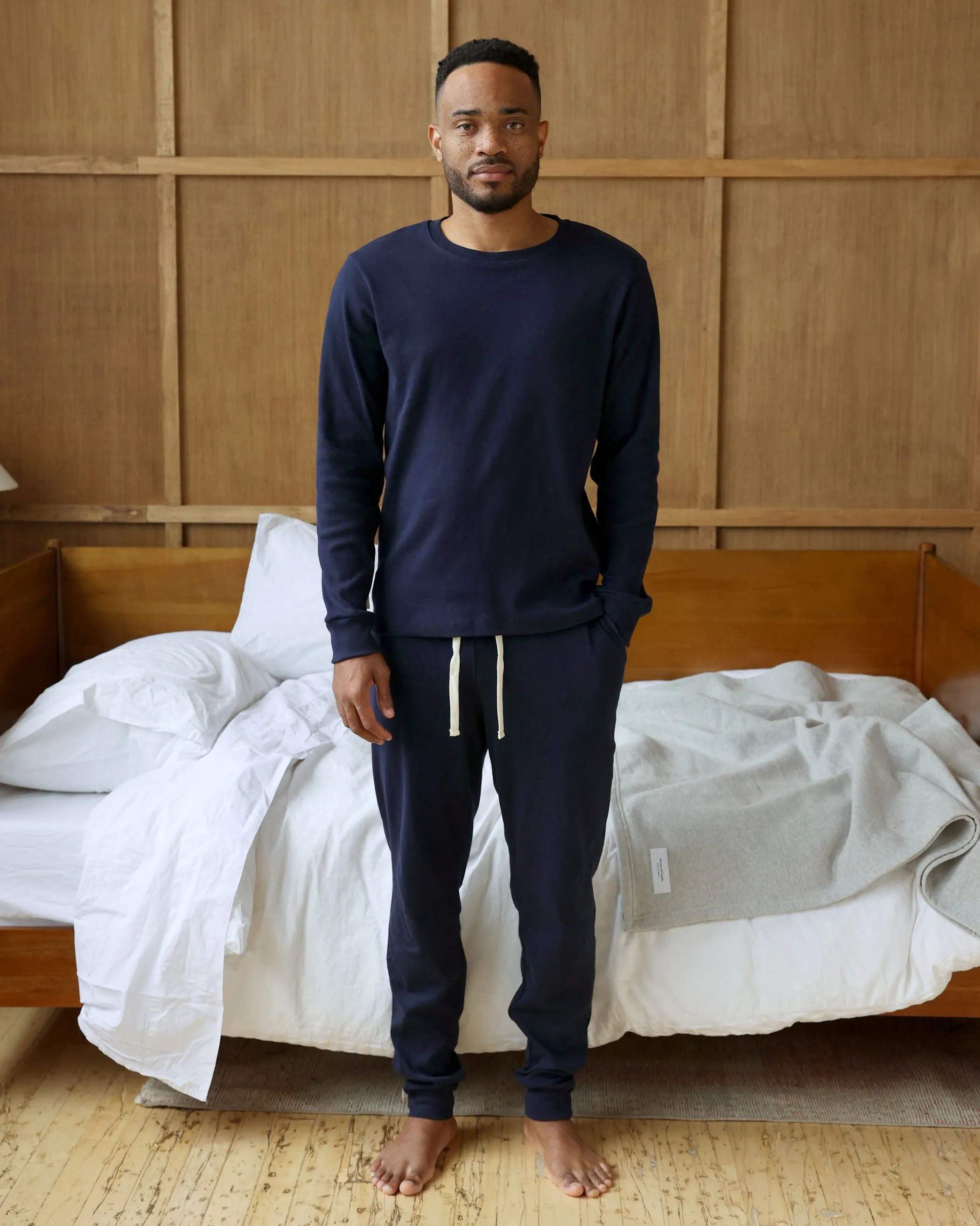 Almost Pyjama Pant Navy - Unisex sold by Province of Canada product image thumbnail 2