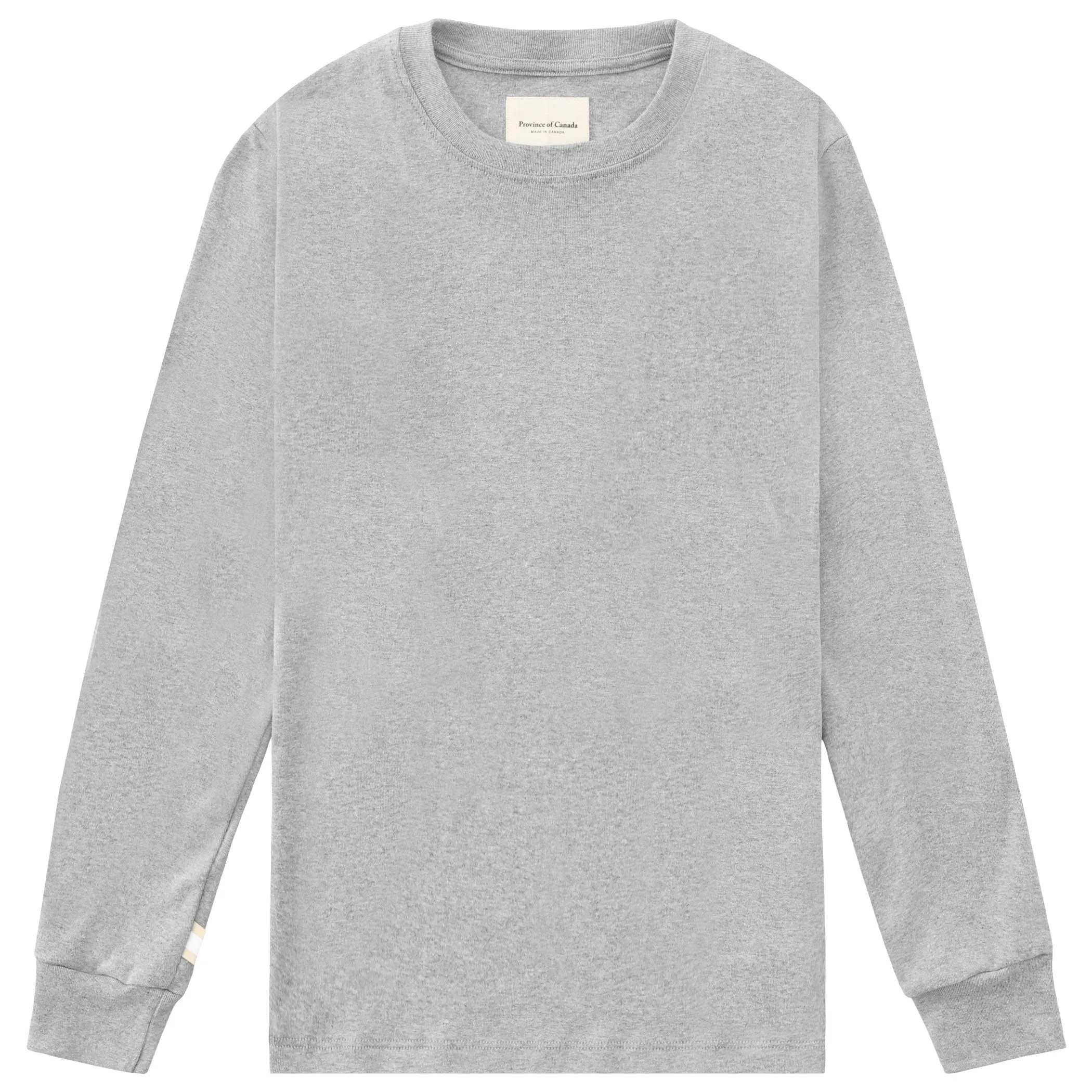 Almost Pyjama Long Sleeve Tee Heather Grey - Unisex sold by Province of Canada