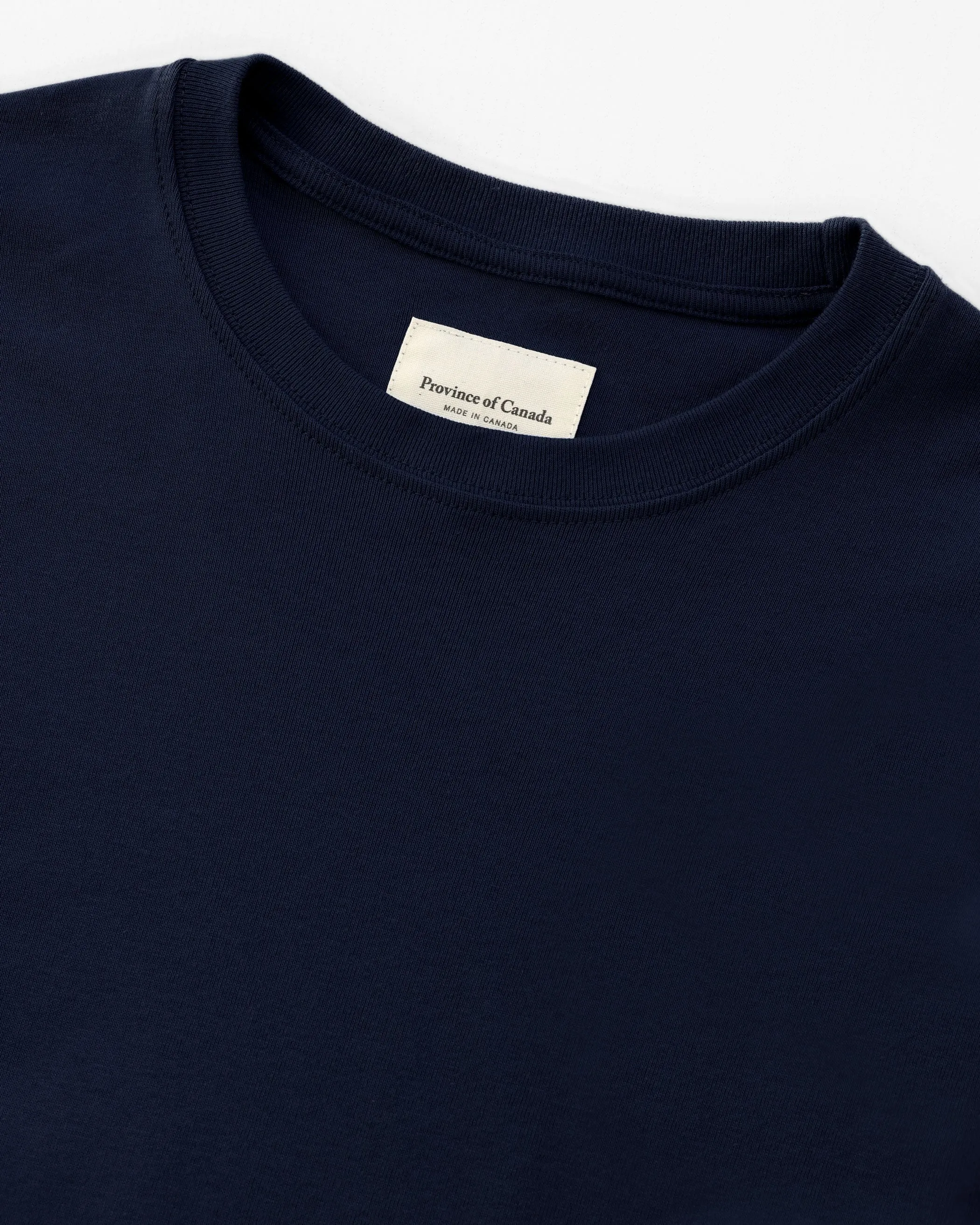 Almost Pyjama Long Sleeve Tee Navy - Unisex sold by Province of Canada product image thumbnail 4