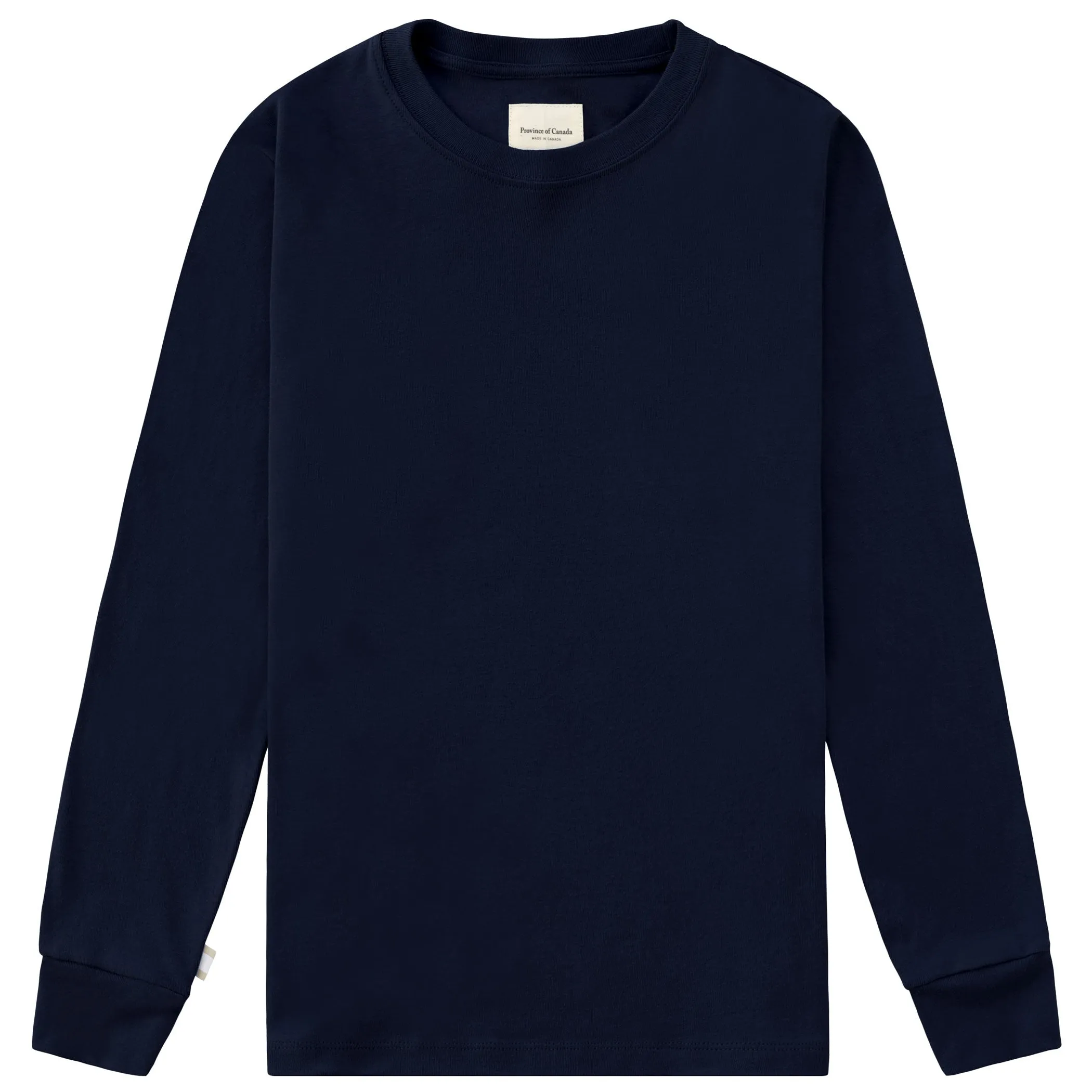 Almost Pyjama Long Sleeve Tee Navy - Unisex sold by Province of Canada