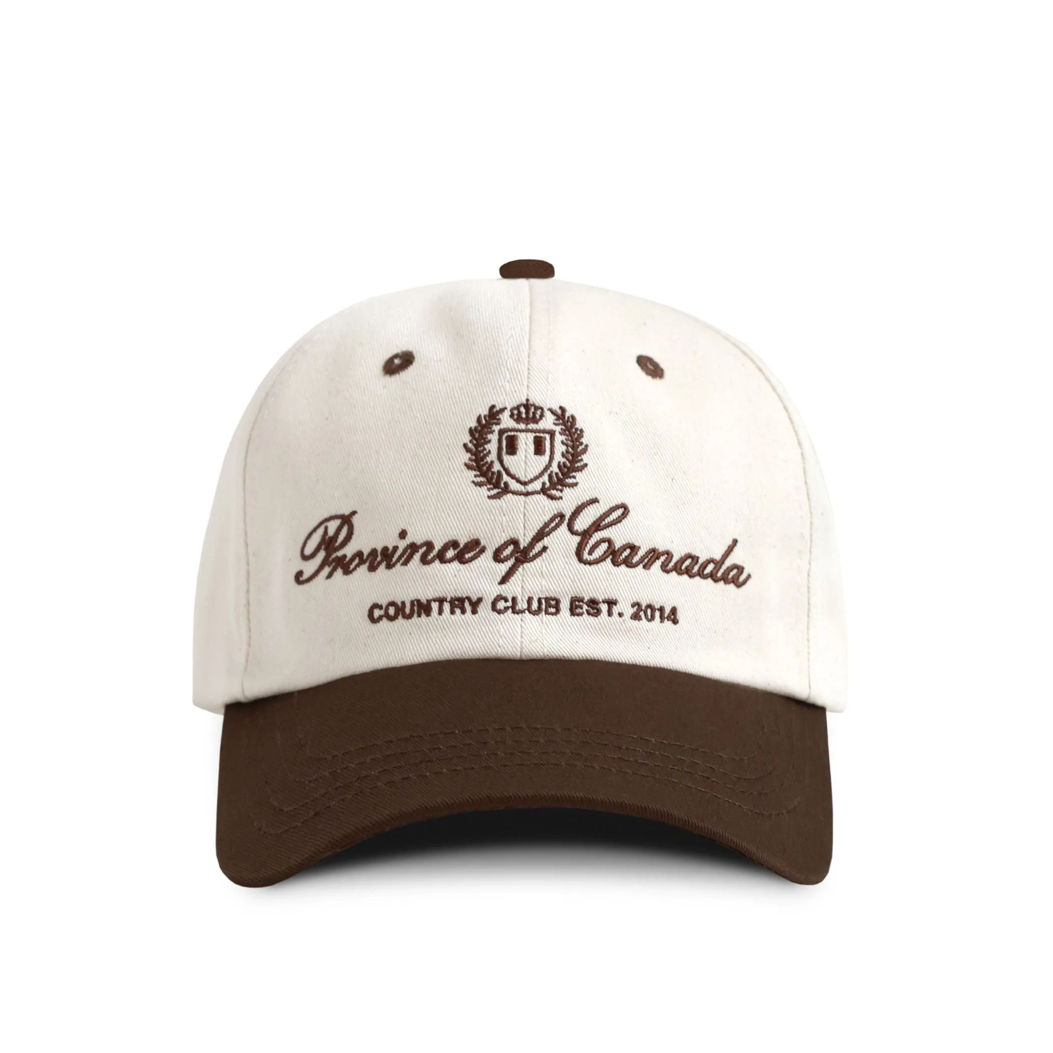 Country Club Baseball Hat Natural Brown sold by Province of Canada