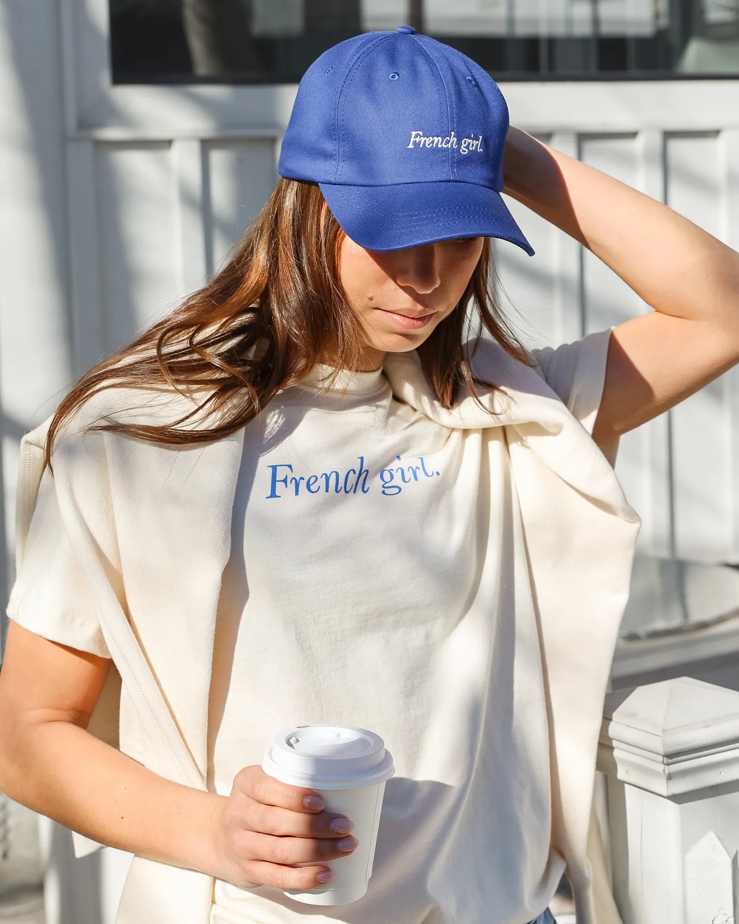 French Girl Baseball Hat sold by Province of Canada product image thumbnail 2