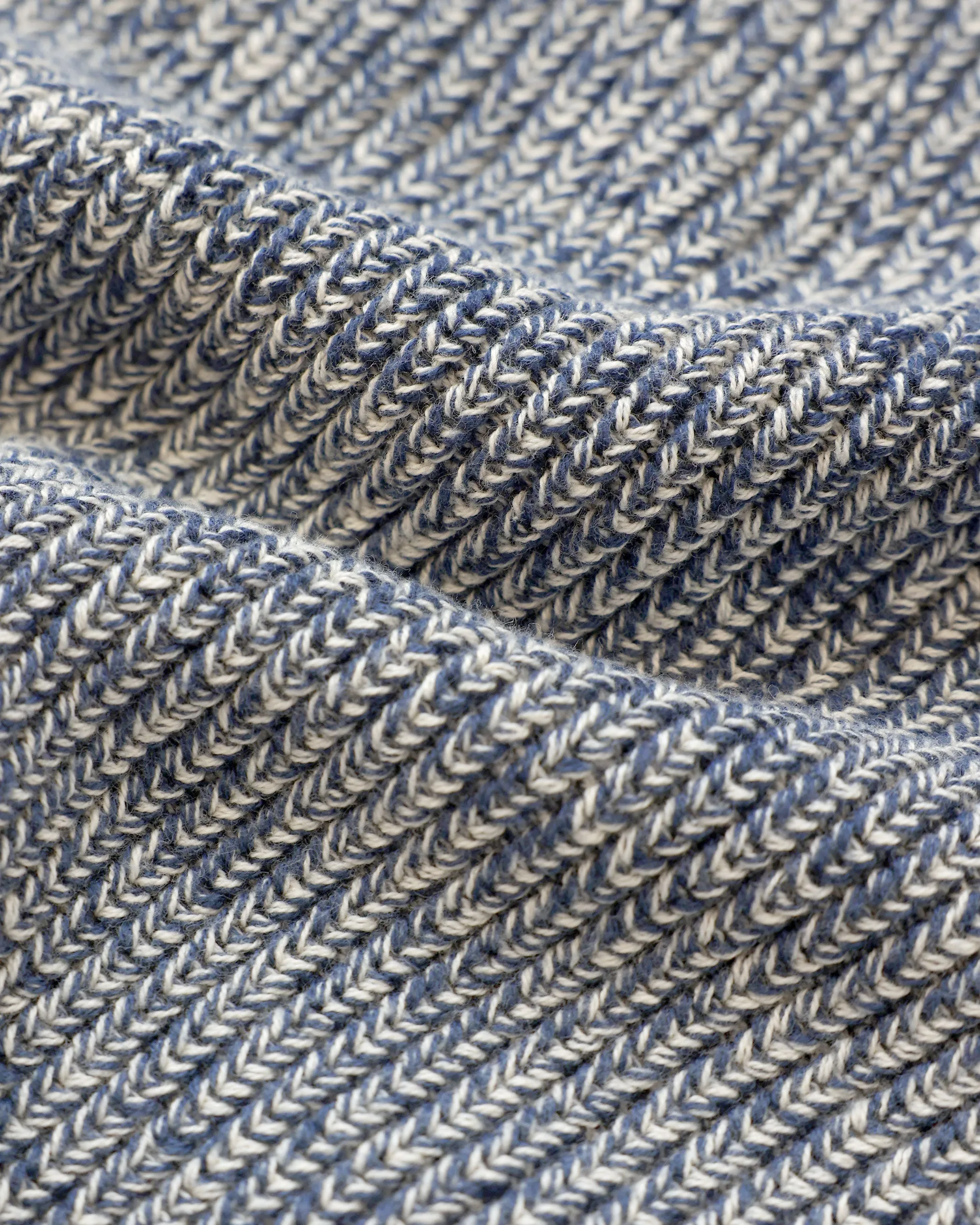 Cotton Knit Sweater Heather Navy - Unisex sold by Province of Canada product image thumbnail 5