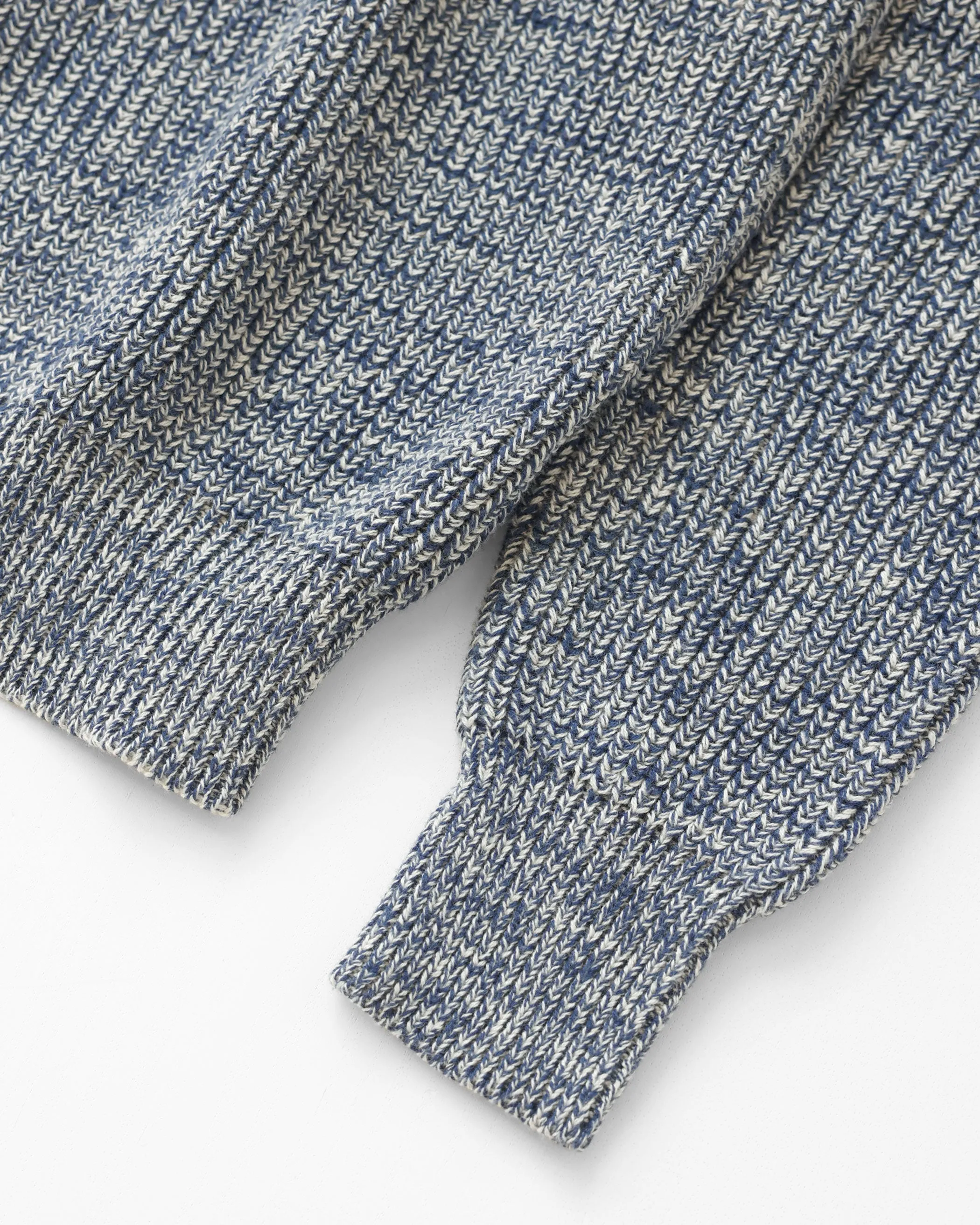 Cotton Knit Sweater Heather Navy - Unisex sold by Province of Canada product image thumbnail 4