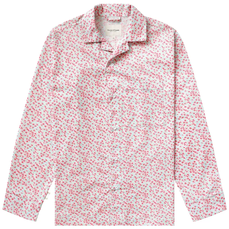Pyjama Shirt Floral - Unisex sold by Province of Canada