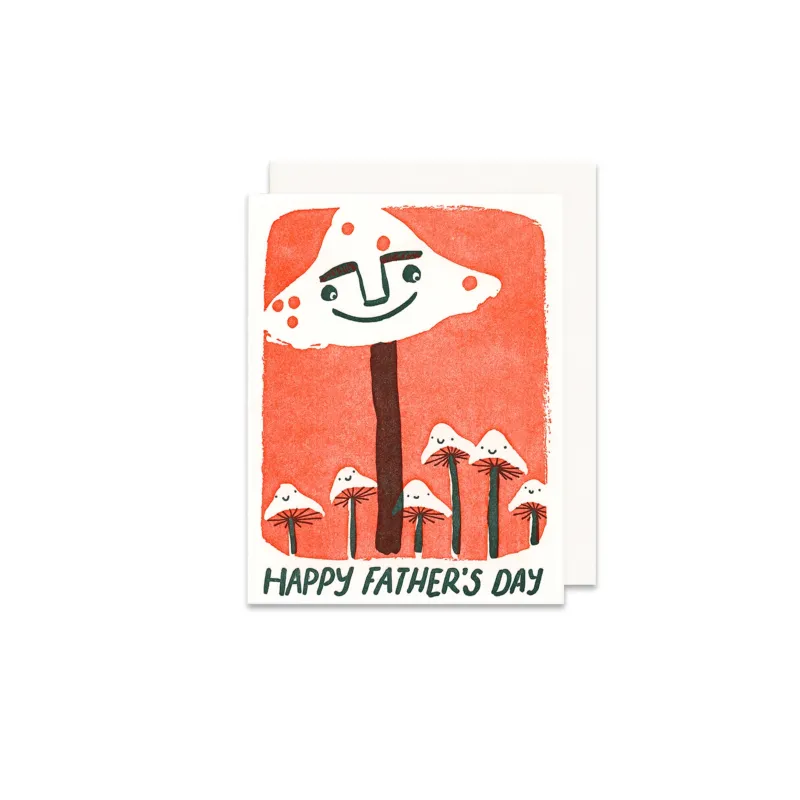 Father's Day Mushroom Greeting Card sold by Province of Canada