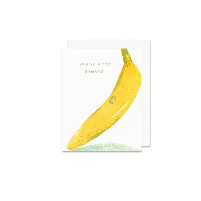 Top Banana Greeting Card sold by Province of Canada